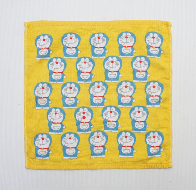 Japanese Brand - DORAEMON Cotton Square Handkerchief - 1