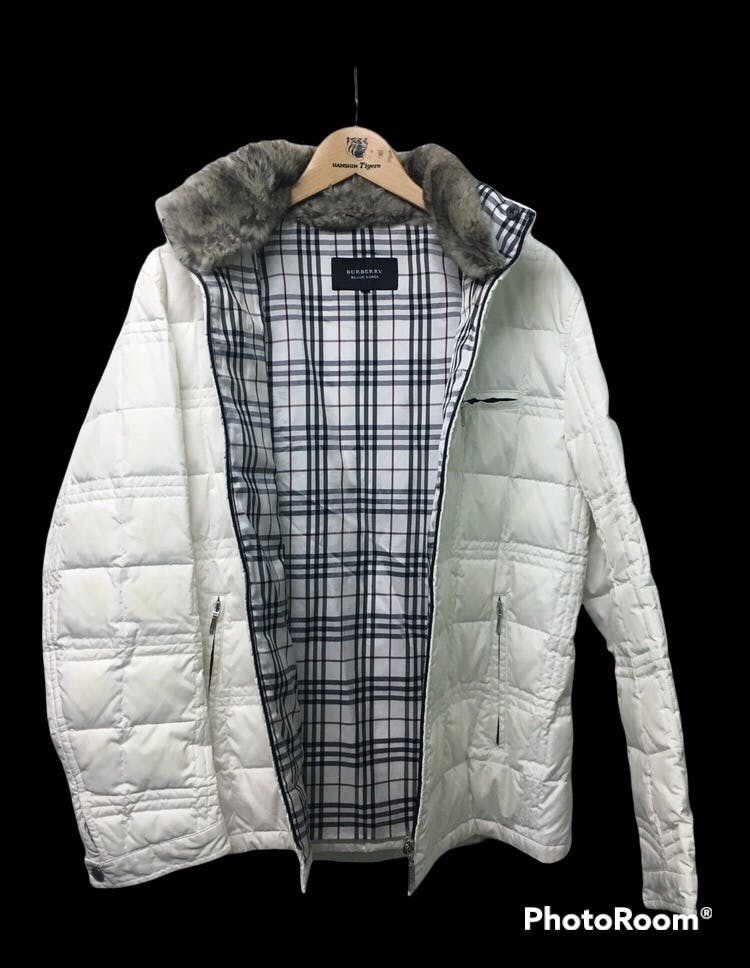 Furr Puffer Burberry black label - 1