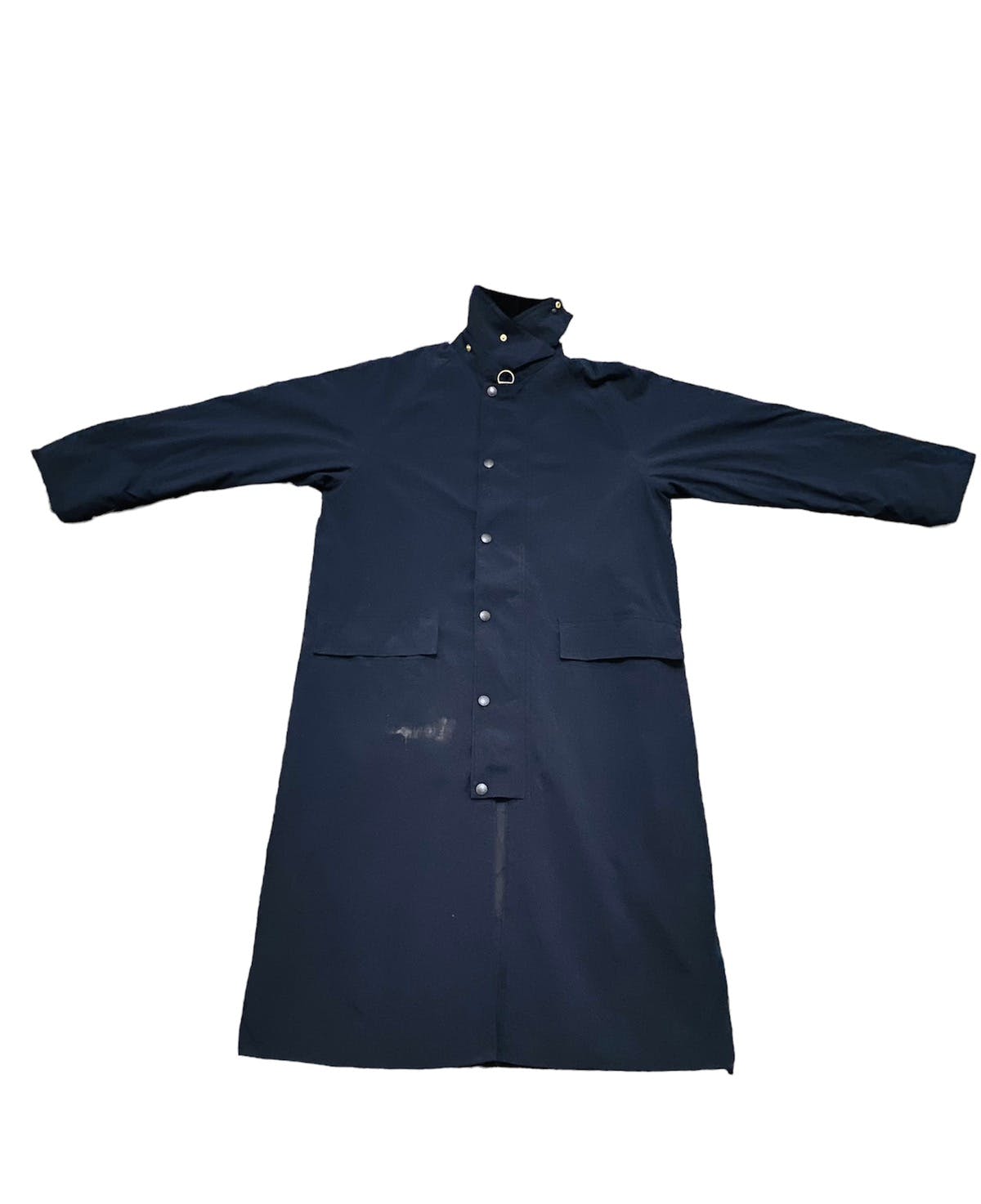 (B) BARBOUR POLYESTER TRENCH COAT - 1