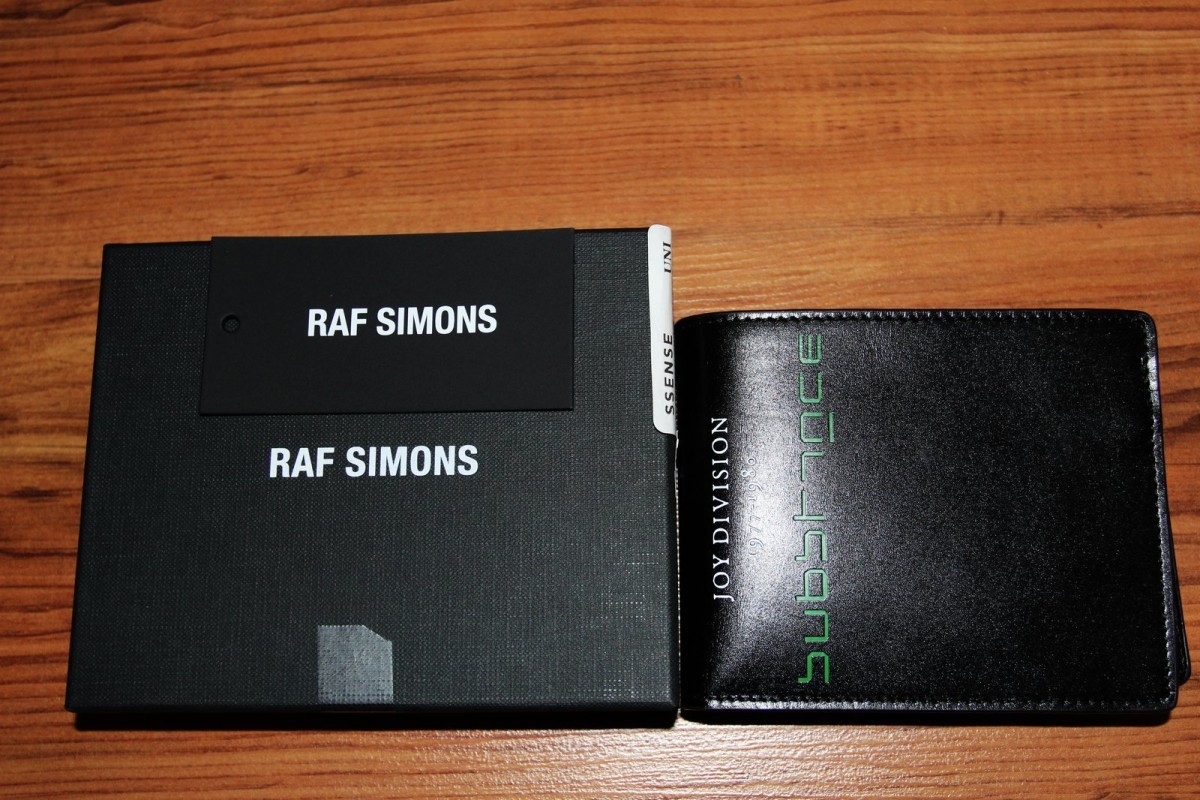 BNWT SS18 RAF SIMONS JOY DIVISION WALLET - 8