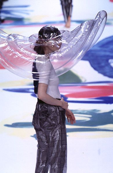 Issey Miyake - SS96 See Through Plaid Trousers - 2
