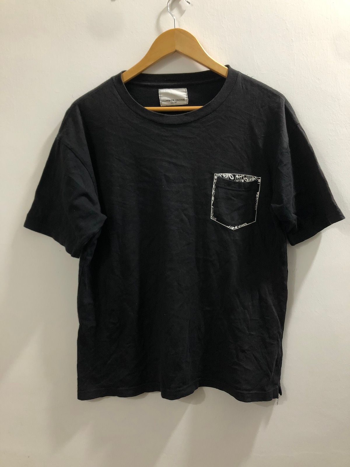 Musical Notes Single Pocket T-Shirt - 1