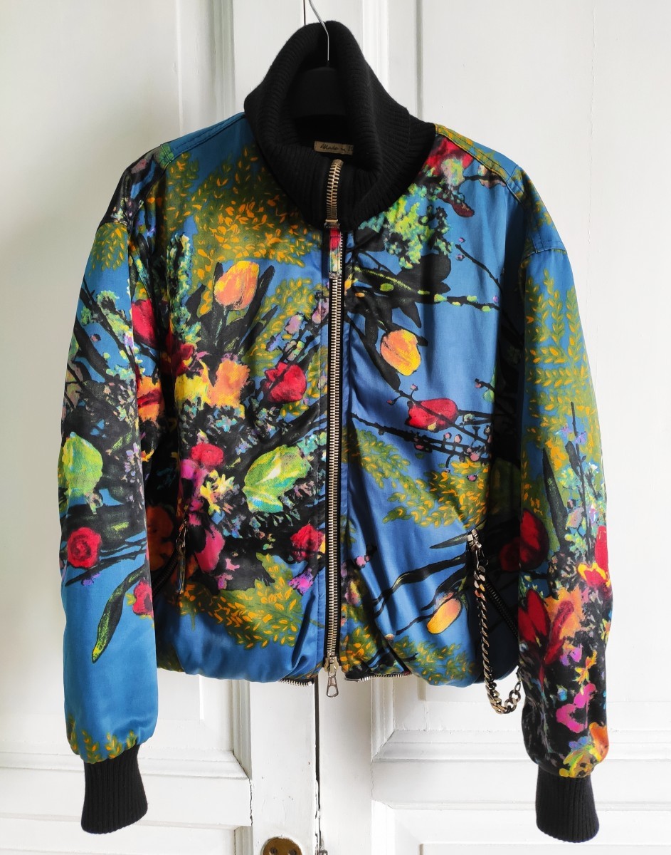 New and extremely rare floral print parka - 2