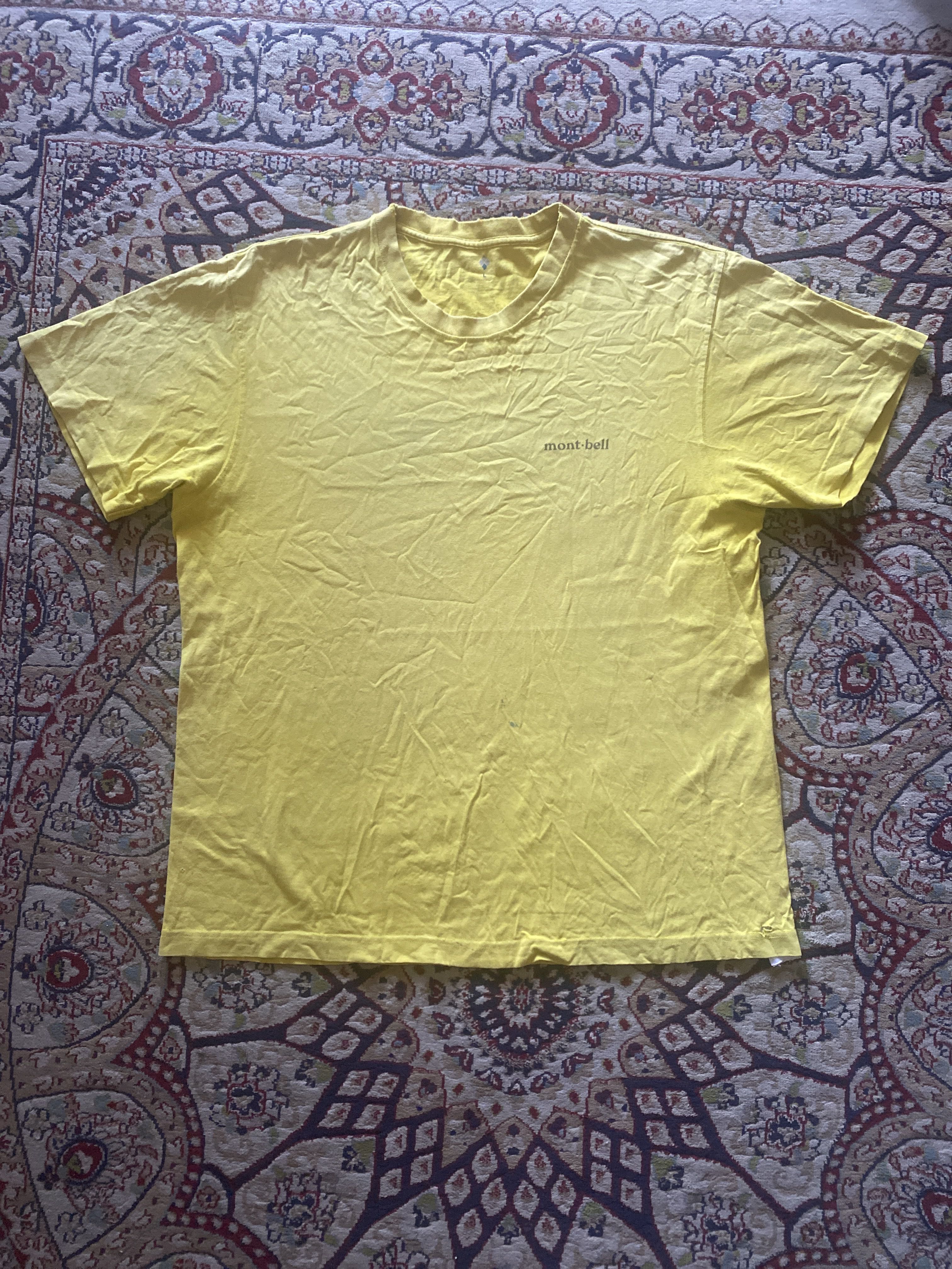 Montbell x Tezuka Productions “Sunset Journey” Graphic T-Shirt – Yellow - 3