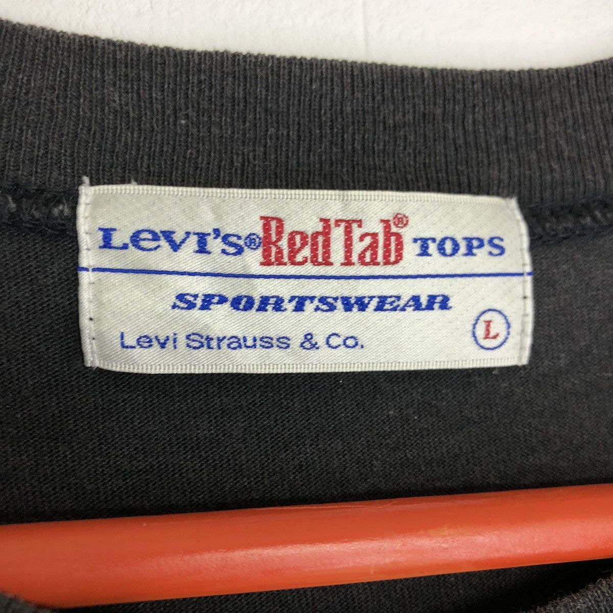 Vintage Levis Big Logo T Shirt - 7