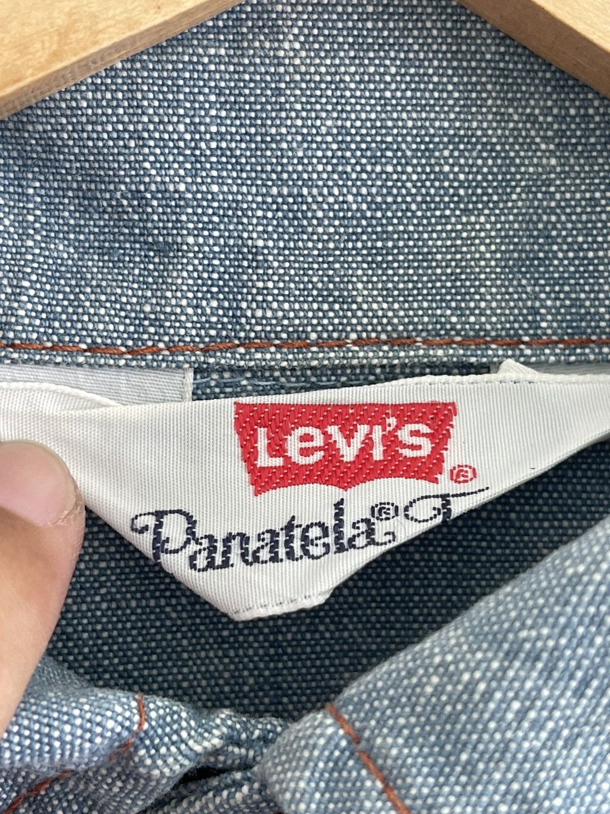 Vintage Levi’s panatela 70s chambray jacket - 3