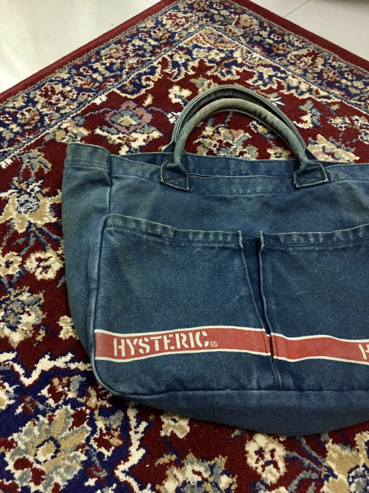 Hysteric Glamour Denim Tote Bag - 4