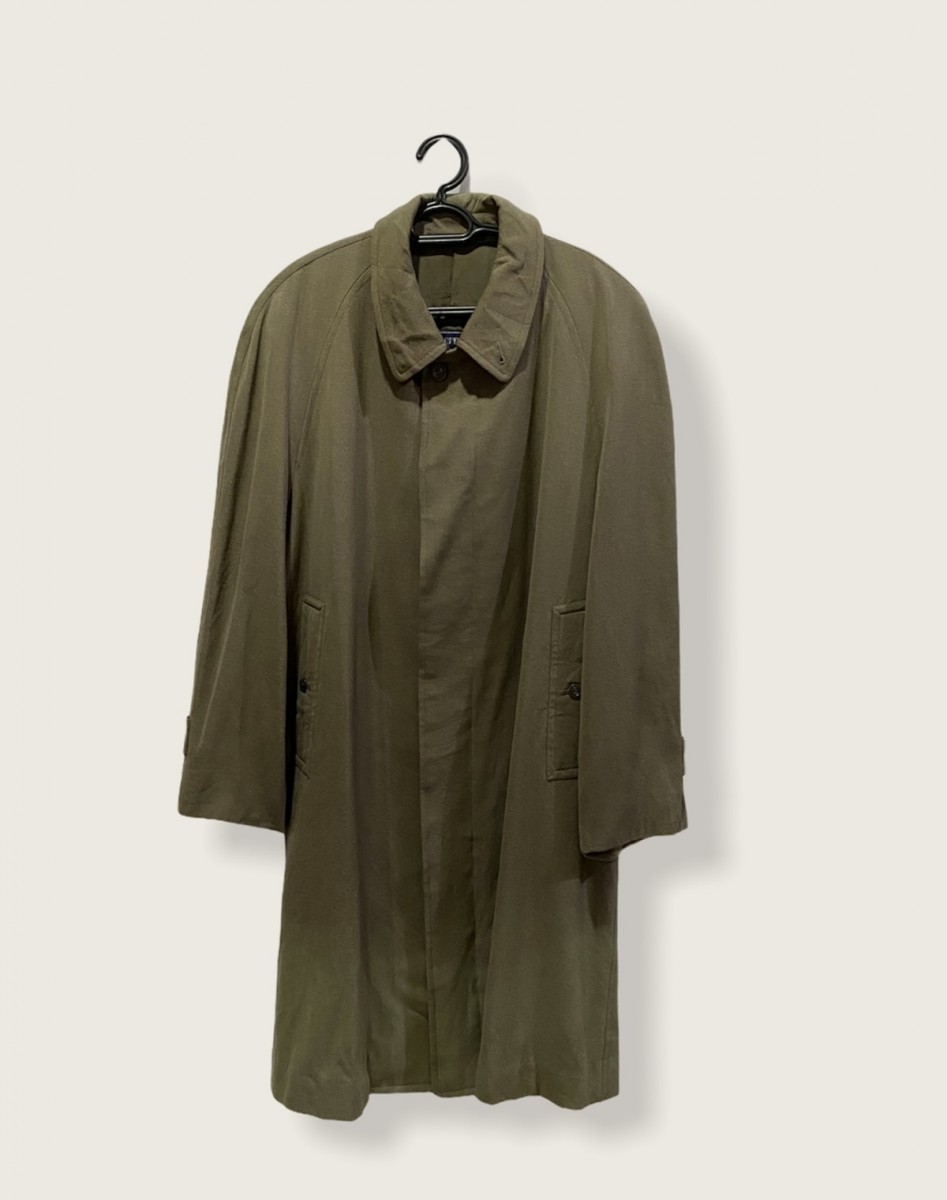 Burberry Long Coat Jacket Faded Style Made in England - 1