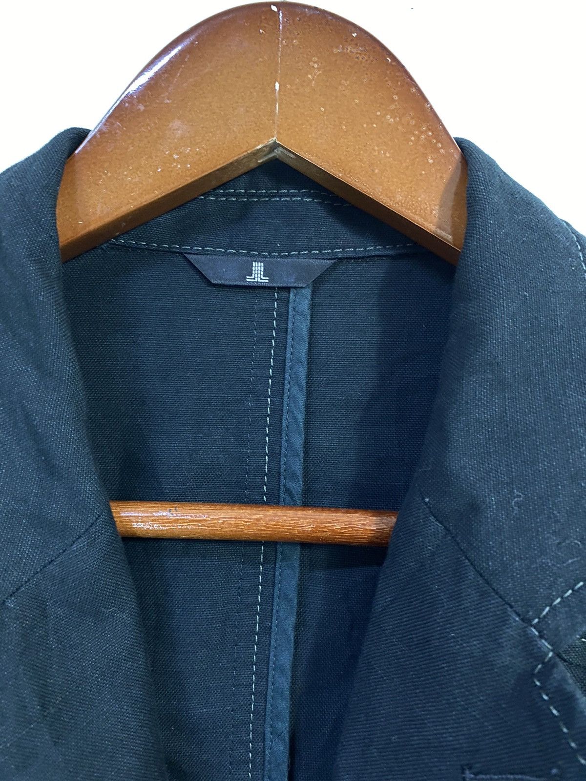 Lanvin Linen Jacket 4 Pocket Design Made in Japan - 5