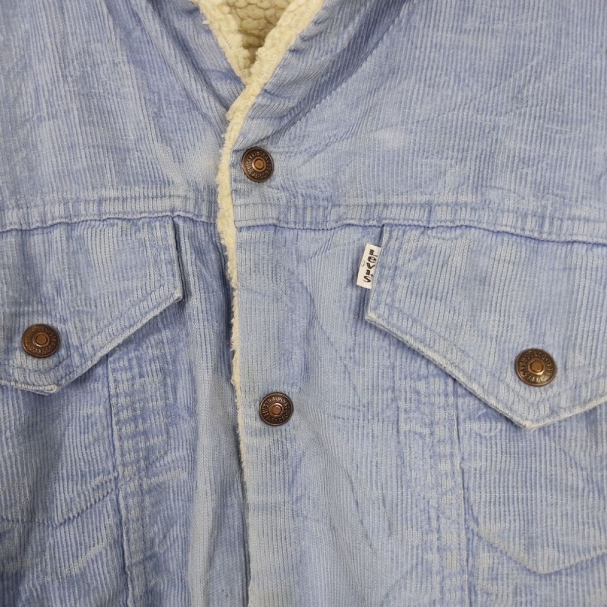 80s Corduroy Sherpa Lined Work Jacket Travis - 5