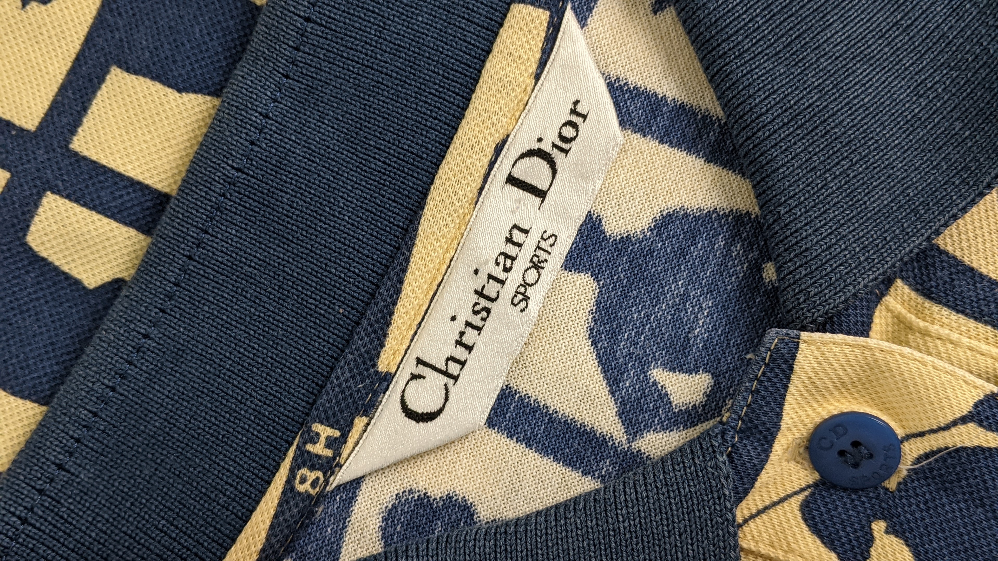 Christian Dior Monsieur - Christian Dior Sports Golf Pattern Polo shirt - 4