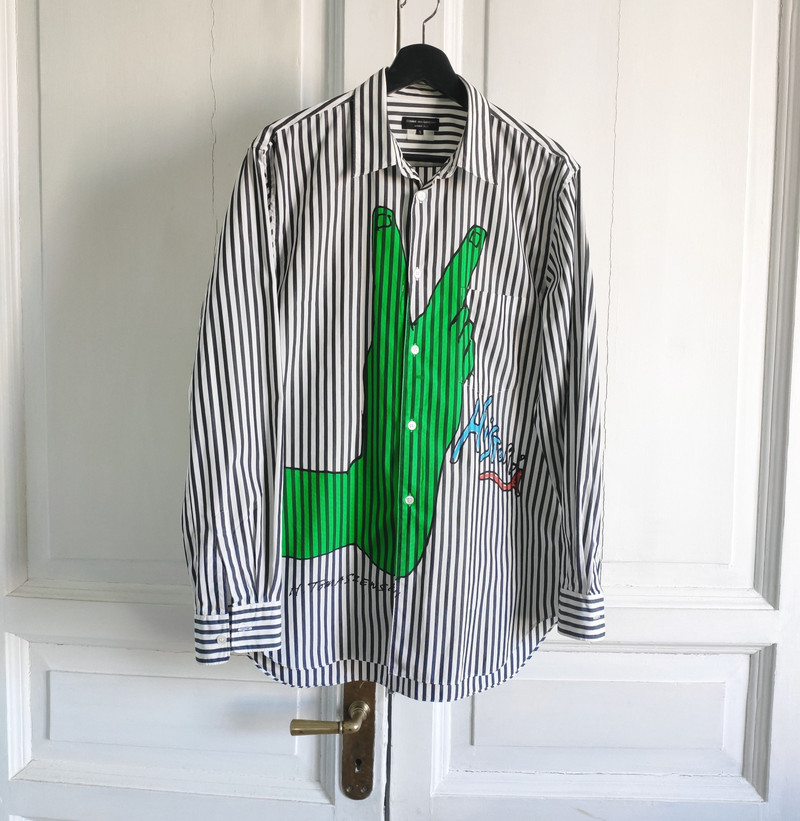 Runway print shirt.Like Walter van Beirendonck or Marni - 1
