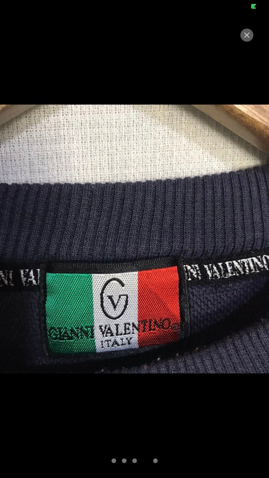 Gianni valentino big logo crewneck sweatshirt - 4