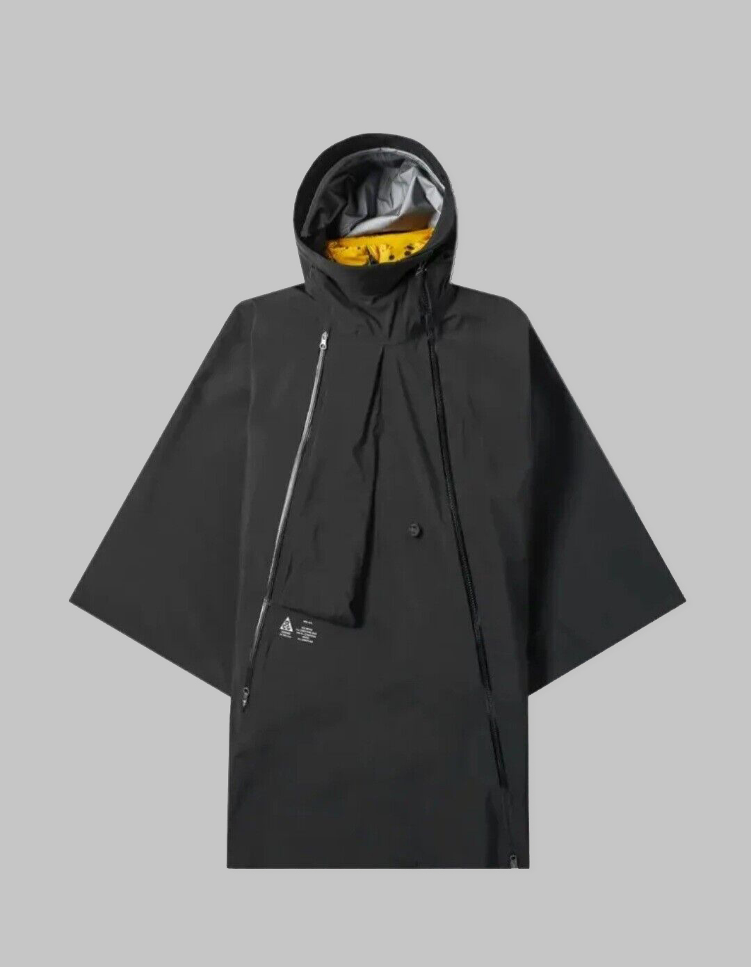 Nike Lab ACG GORE-TEX® 3-in-1 System Hooded Poncho BLACK AR4542