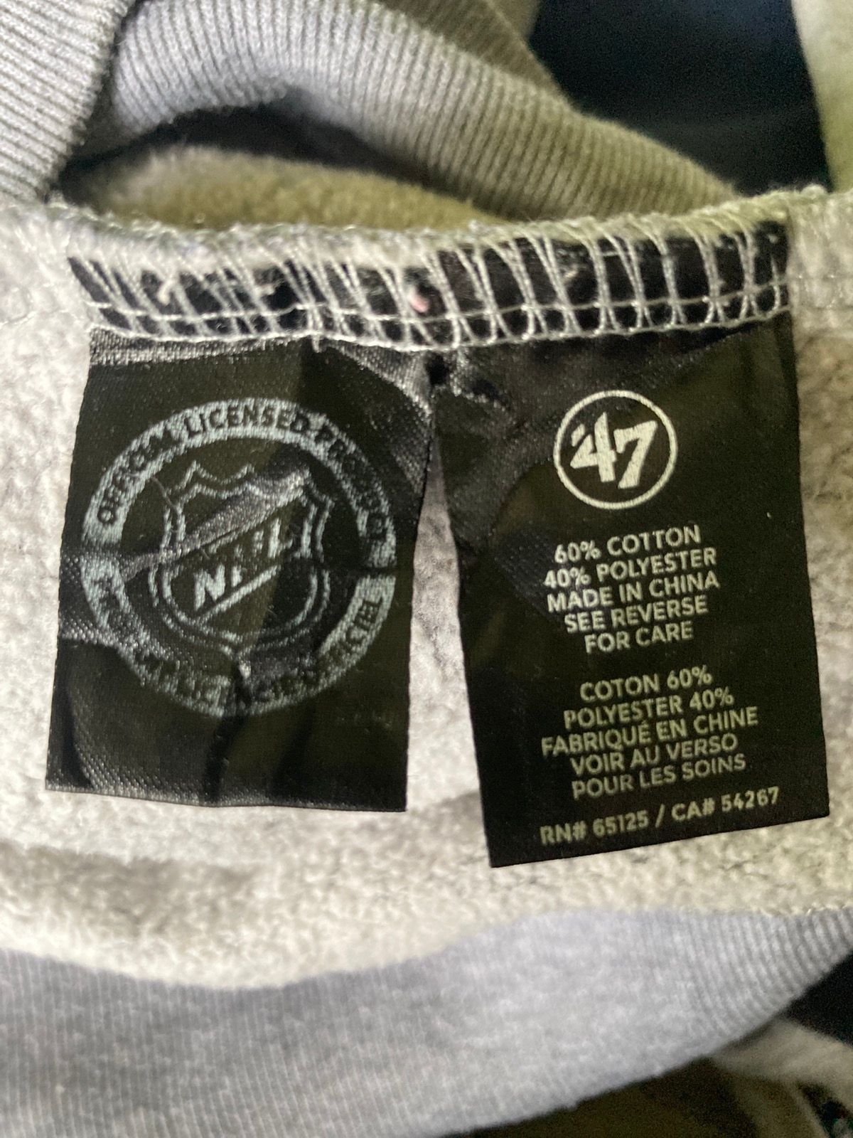 Vintage NHL LA Kings Hockey Grey Sweatshirt - 5