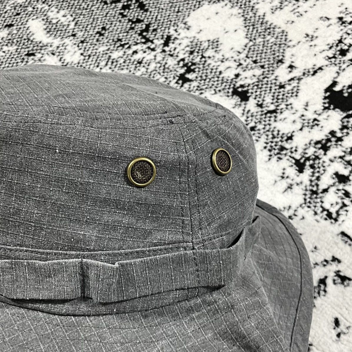 STUSSY WASHED RIPSTOP BOONIE HAT - L/XL - 2