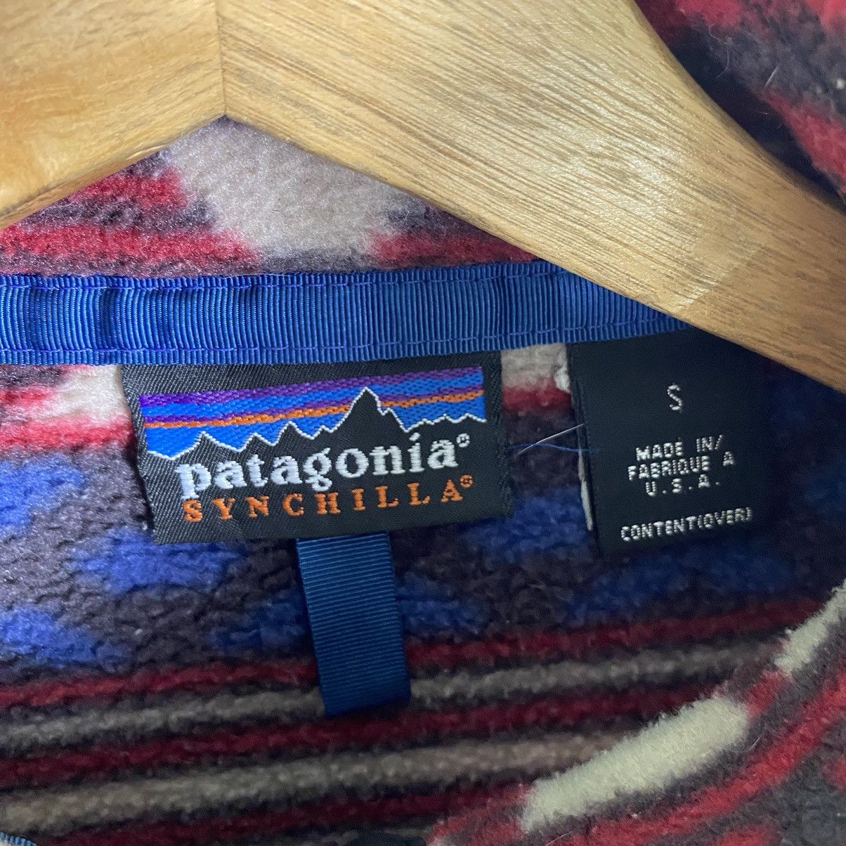 Vintage 90s Patagonia Synchilla Fleece Half Button - 7