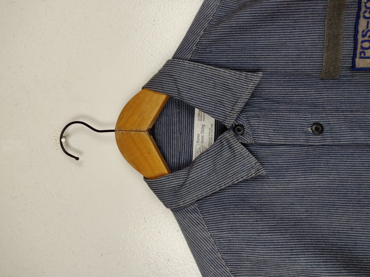 Japanese Brand - Never Seen Thing Ultimate Model Worker Shirt - 2