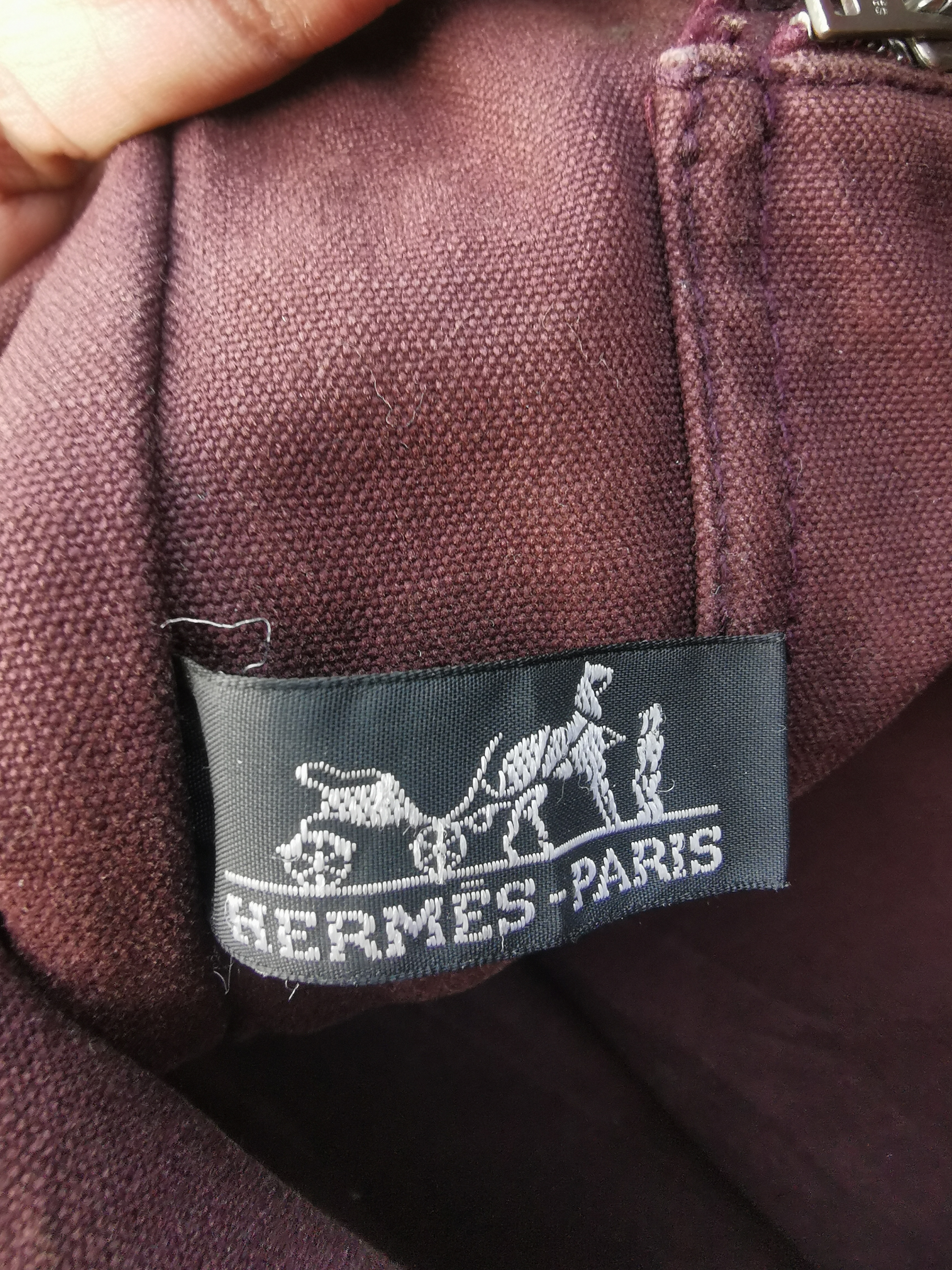Authentic Vintage Hermes Paris Tote Bag - 7