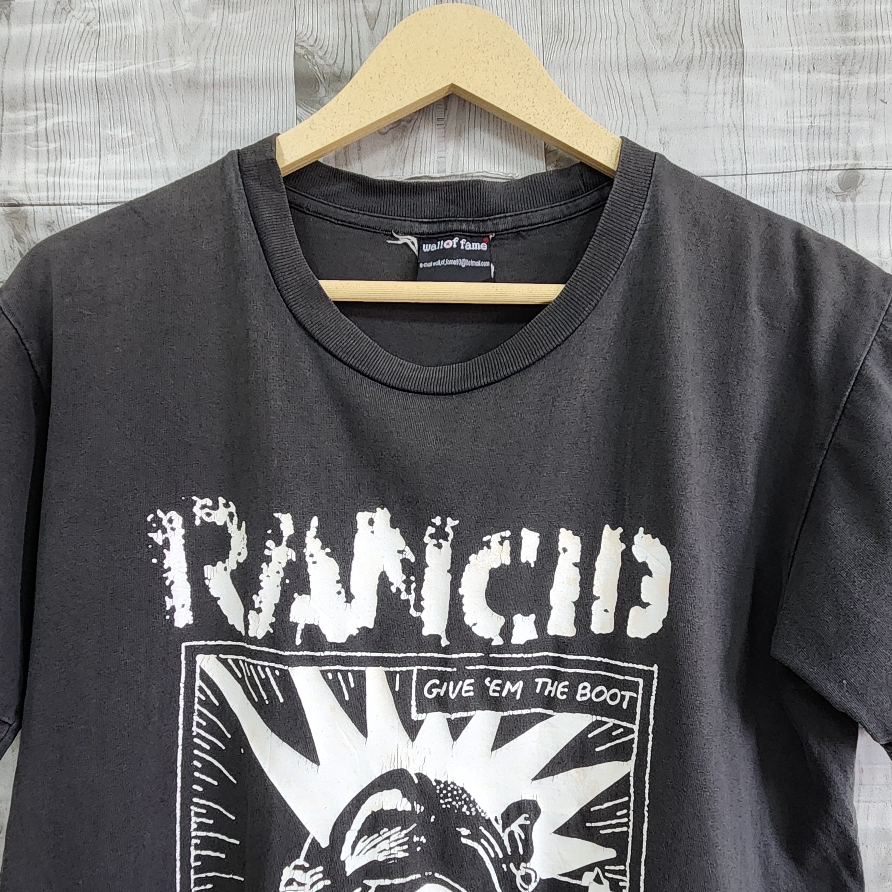 Vintage 2000s Rancid Give Em The Boot TShirt Single Stitch - 4