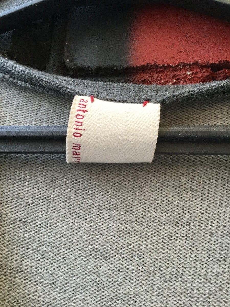 Antonio Marras - Asymmetrical wool sweater.Like Marni or Kenzo - 2