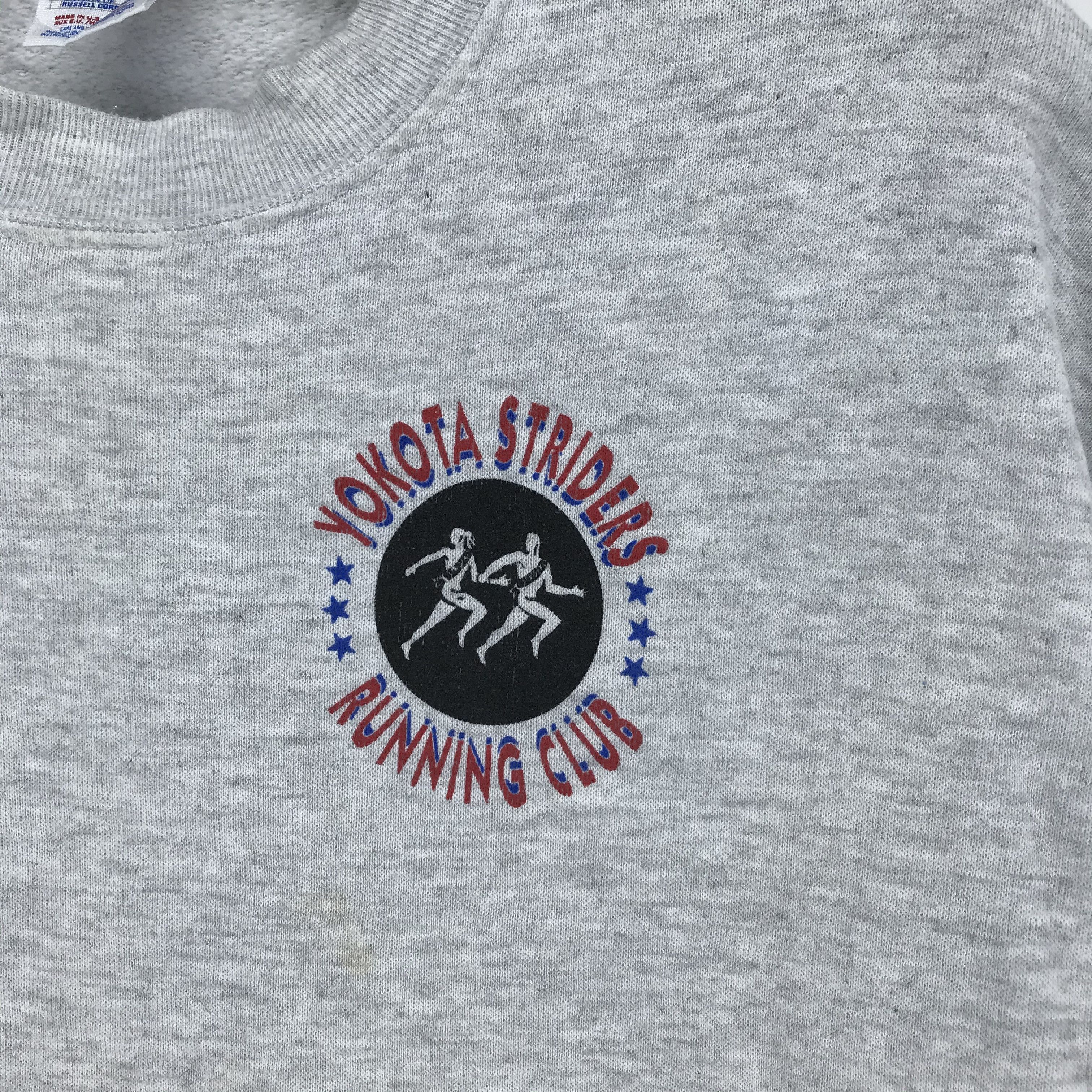 Vintage 96 Yokota Striders Running Club Sweatshirts #2169-84 - 5