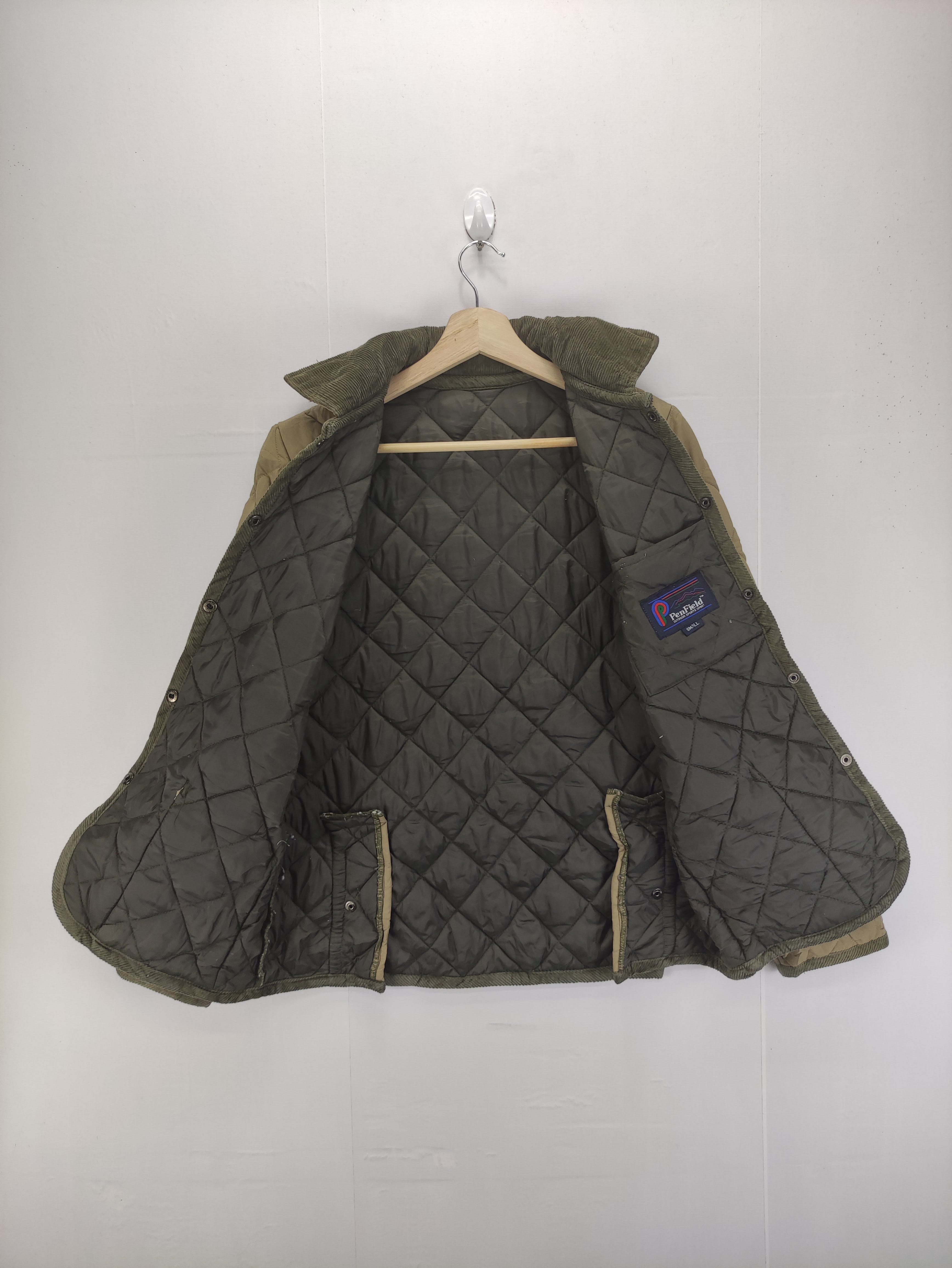 Vintage Penfield Quilted Jacket Snap Button - 4