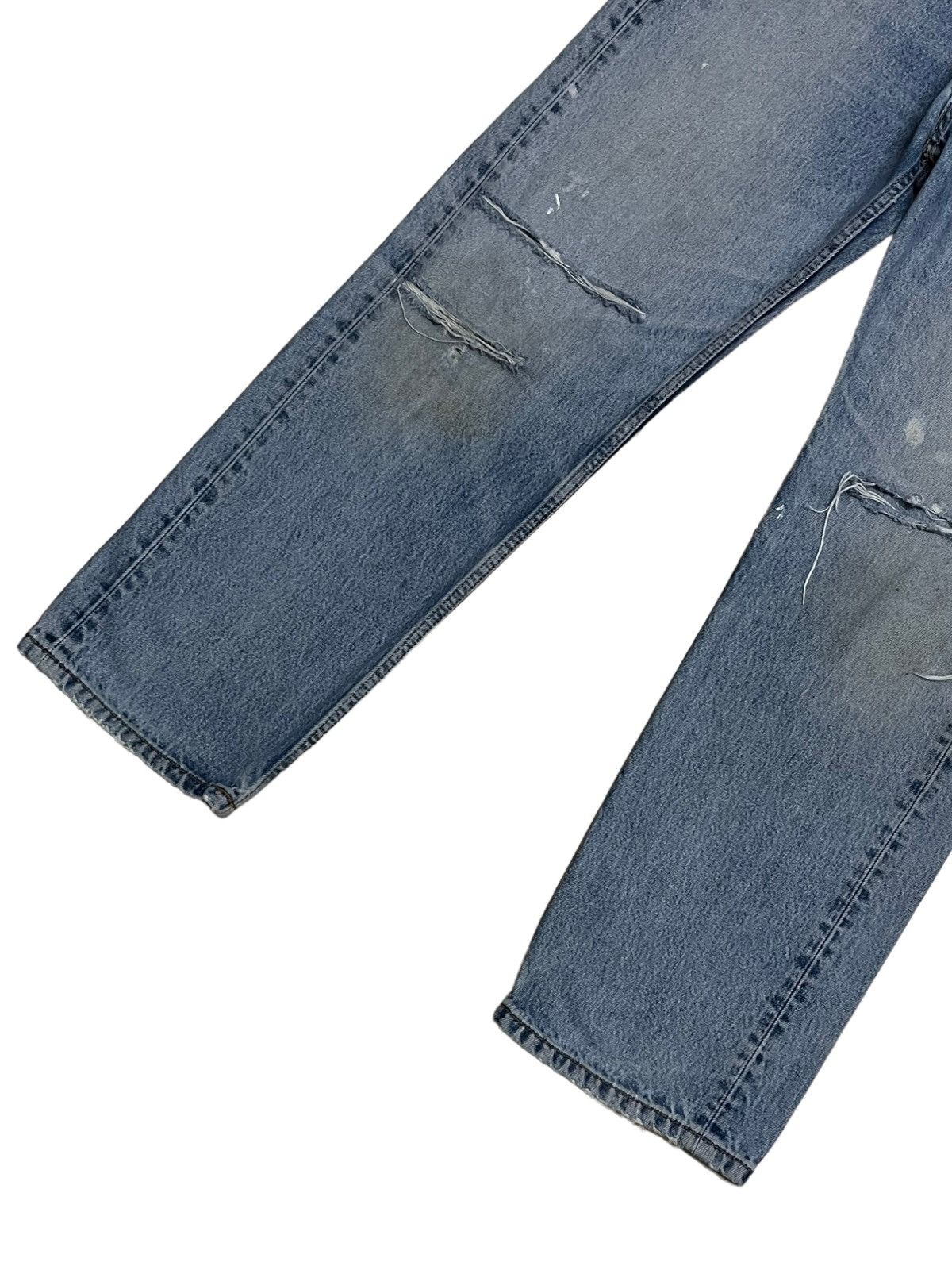 Levis 505 Designer Streetwear Distressed Denim - 3