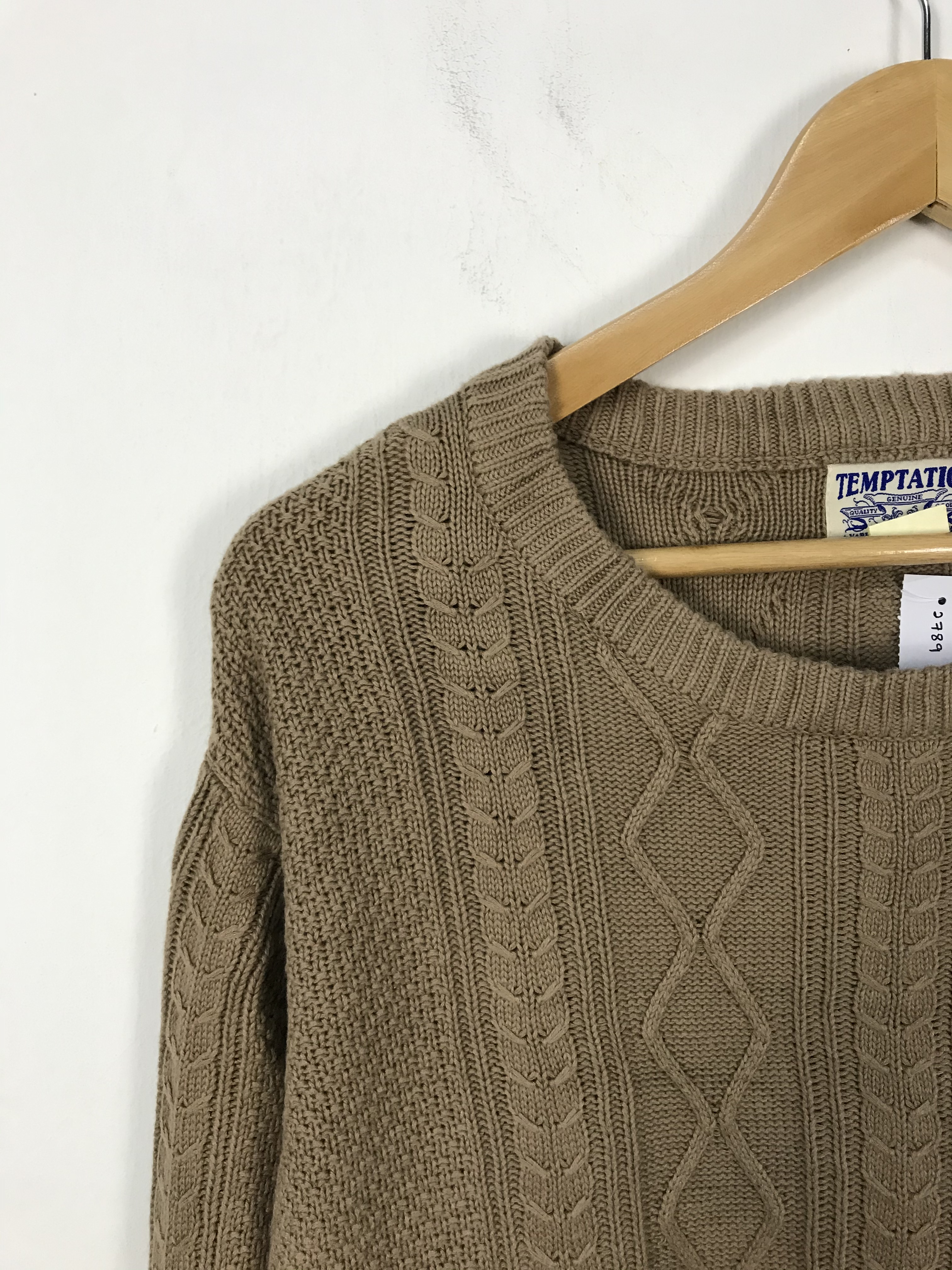 Japanese Brand - Temptation Twist Cable Knit Sweater #2789 - 4