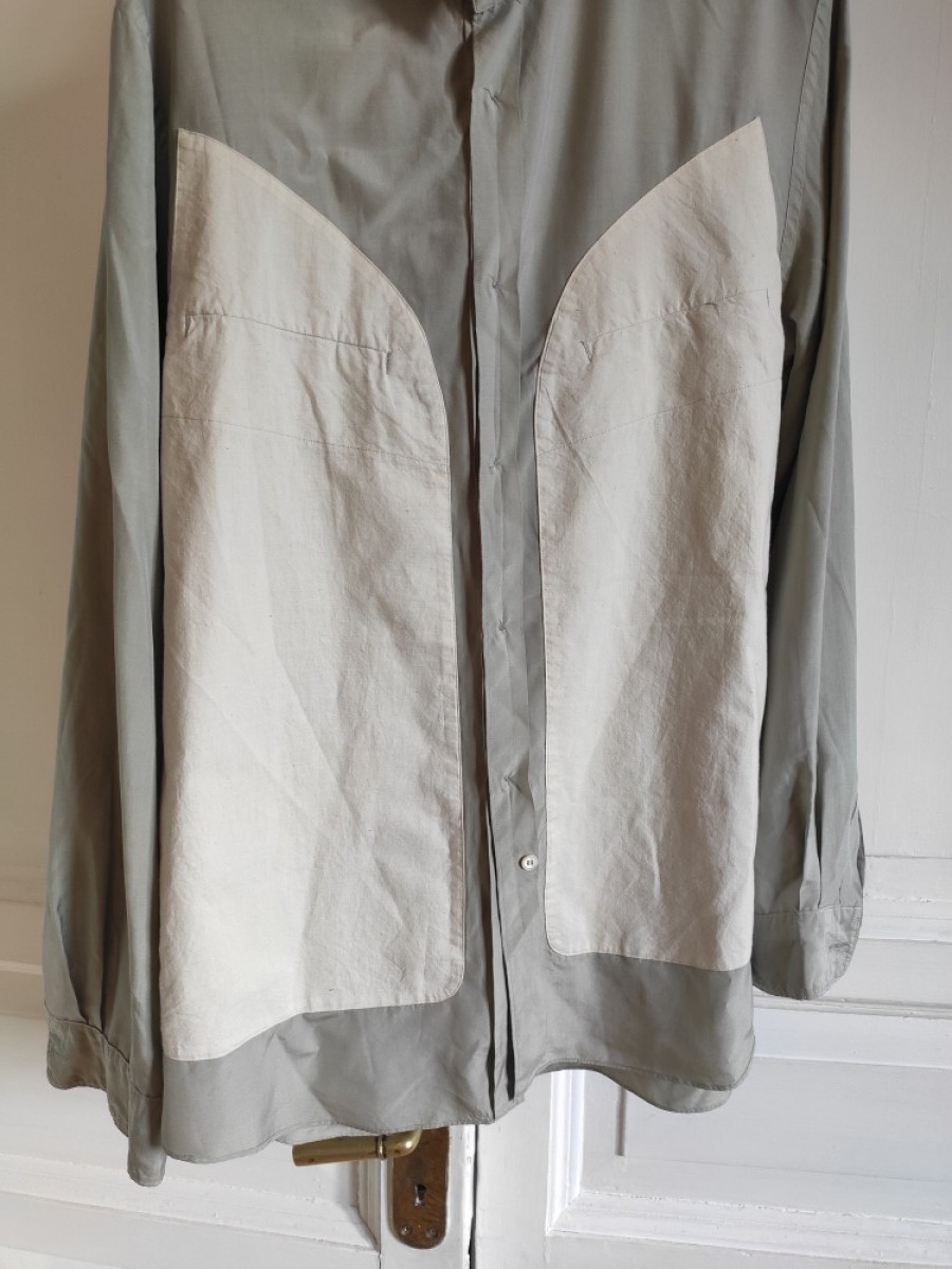 CDGH+ Amazing graphite shirt with super big front pockets - 4