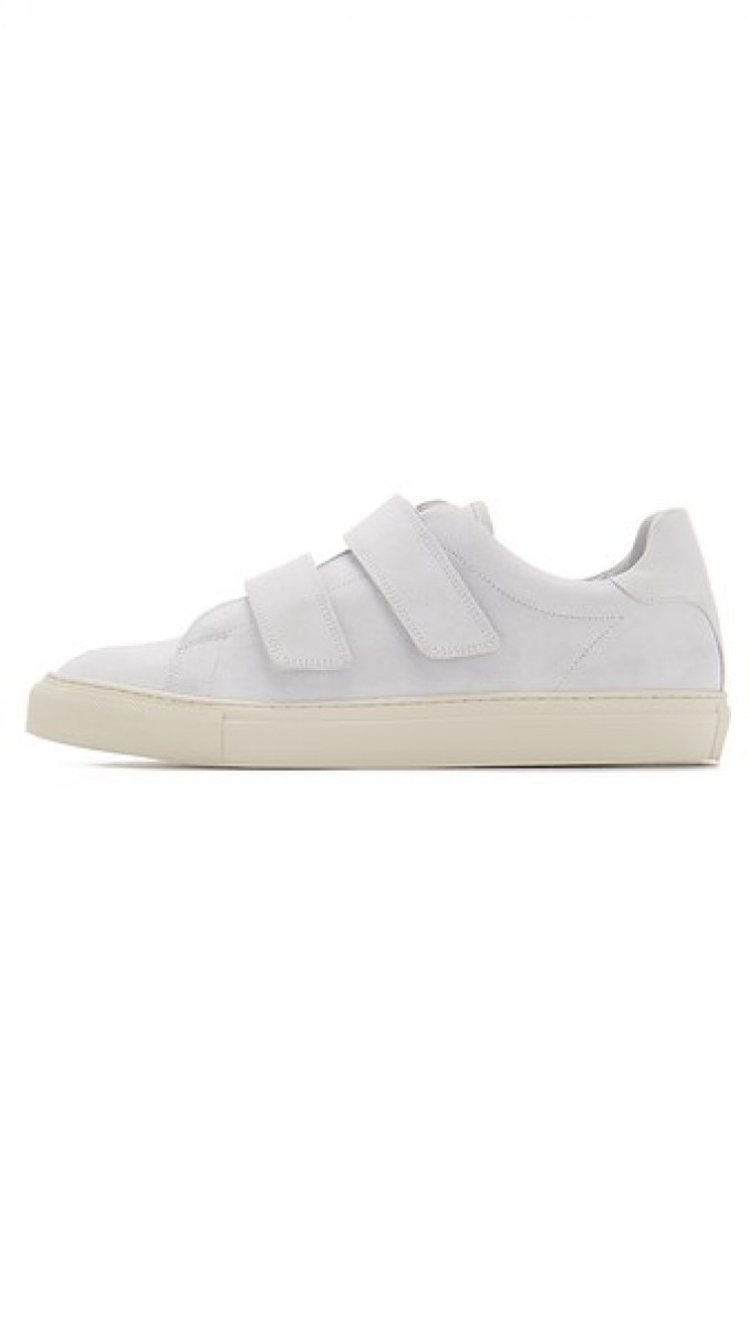 off white velcro suede sneakers 45 - 2