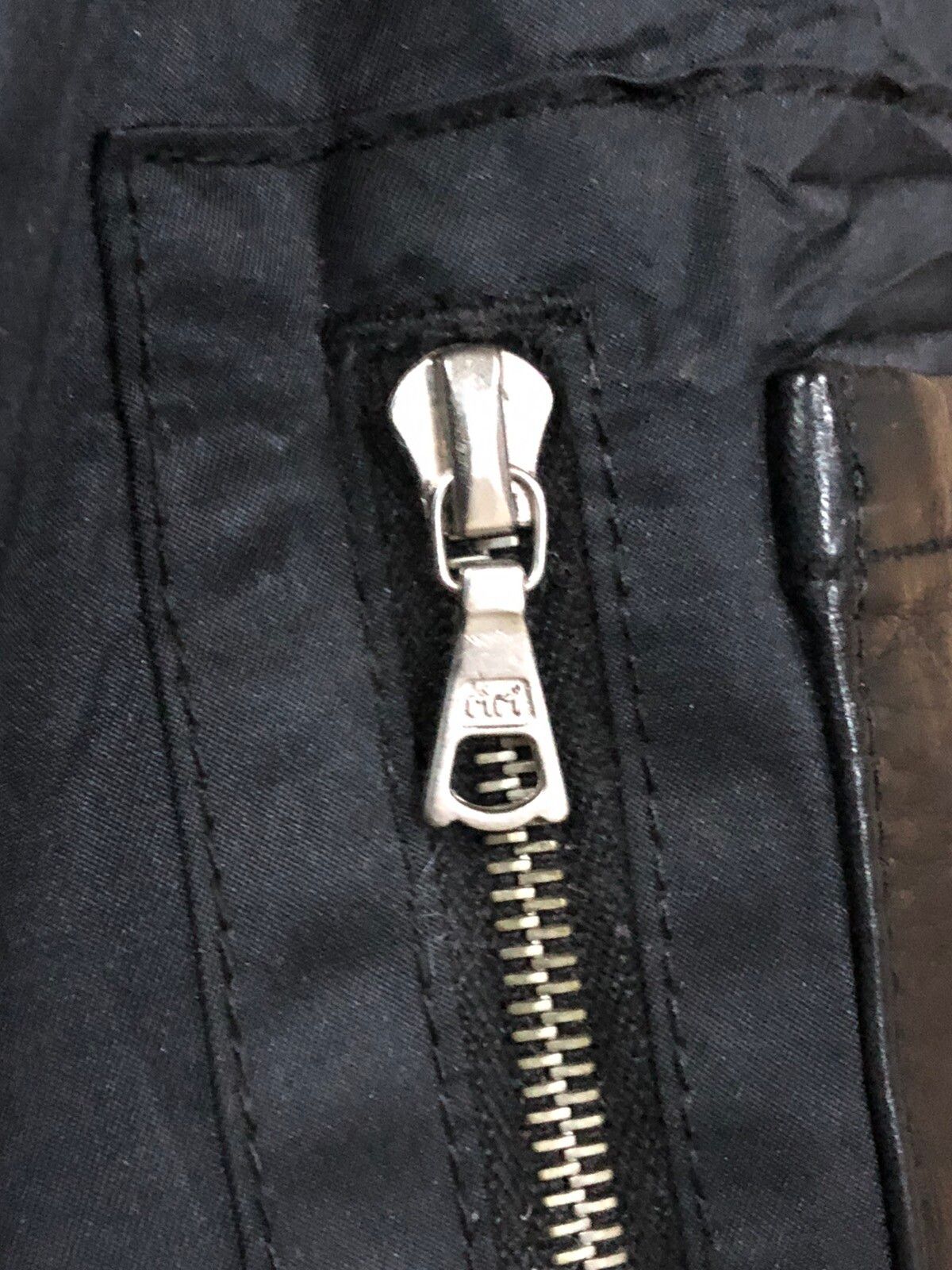 Japanese Brand - Rare Design Artisan Bomber Riri Zipper Jacket - 10