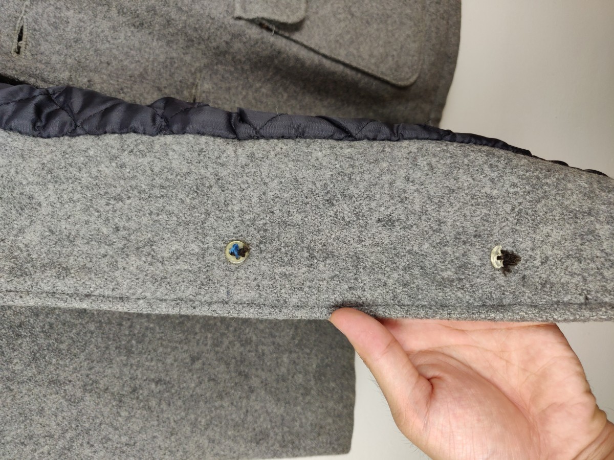 NYC Pea Jacket Heavy Coat Winter Season - 9