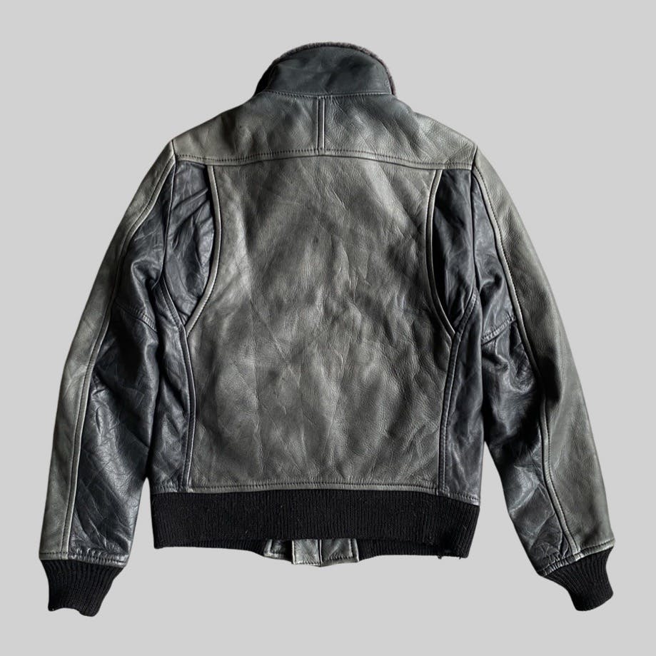 The Viridi-Anne Leather Jacket - 5