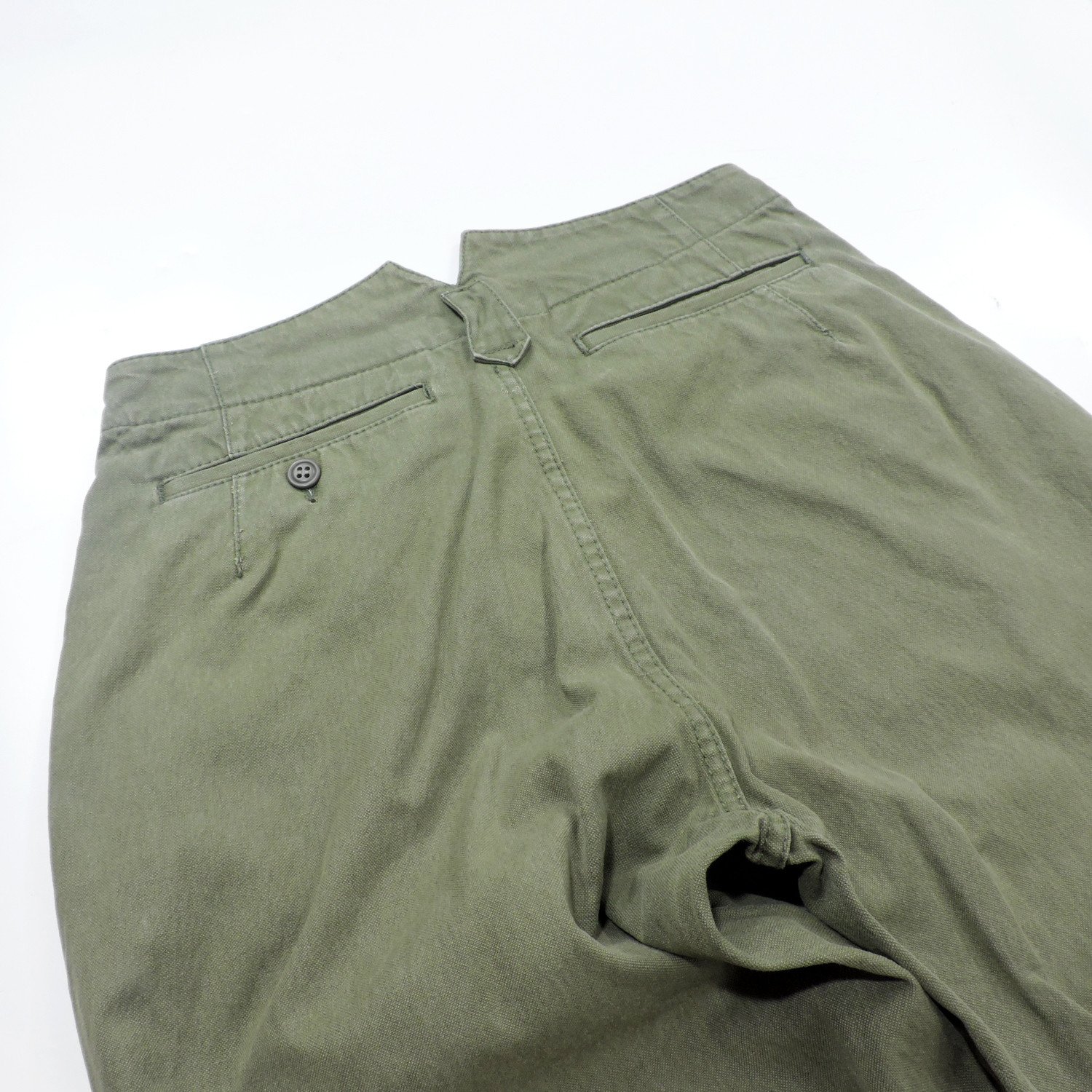 COMME DES GARÇONS 2010 MILITARY CANVAS JODHPURS PANTS - 13
