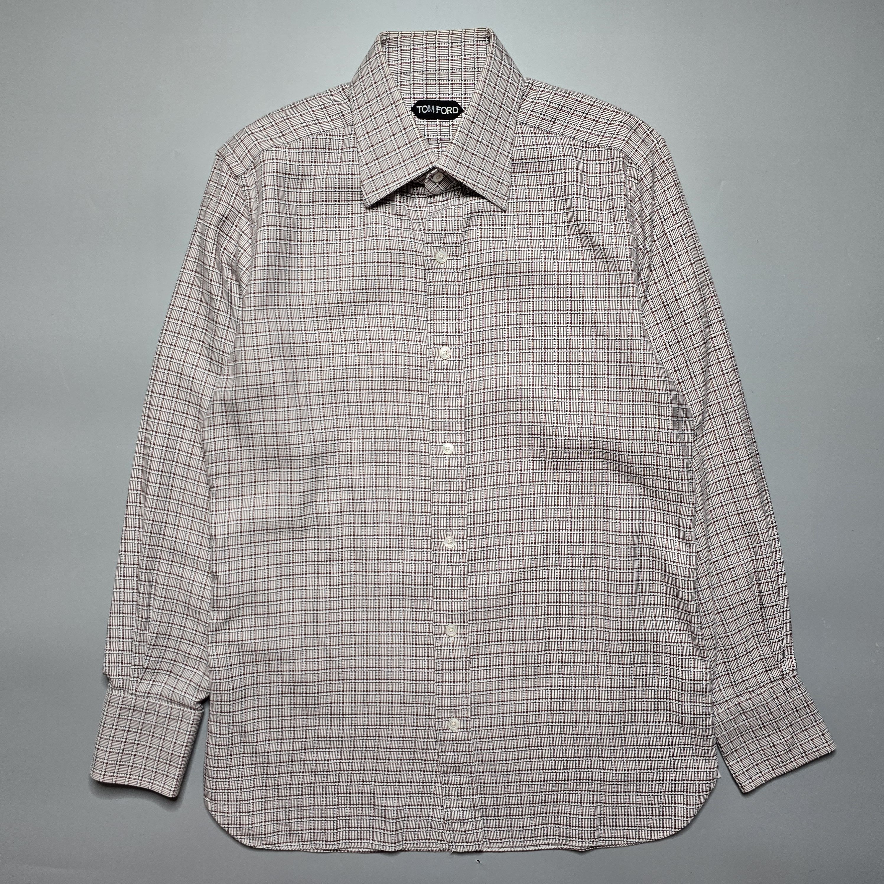 Tom Ford - Cotton Crossweave Dress Shirt - 1