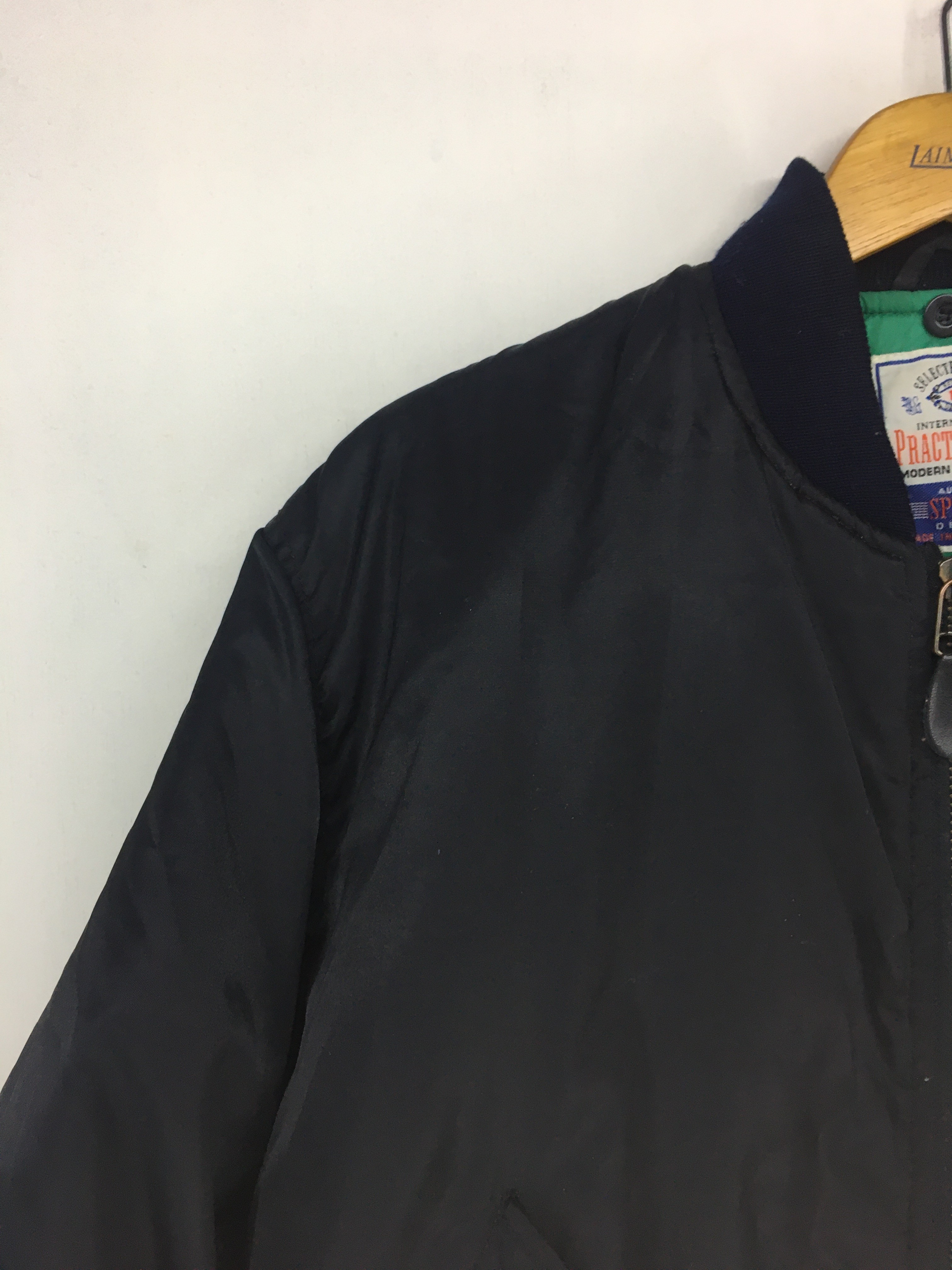 Vintage - Vintage Pract Studio Patches Bomber Jacket - 9