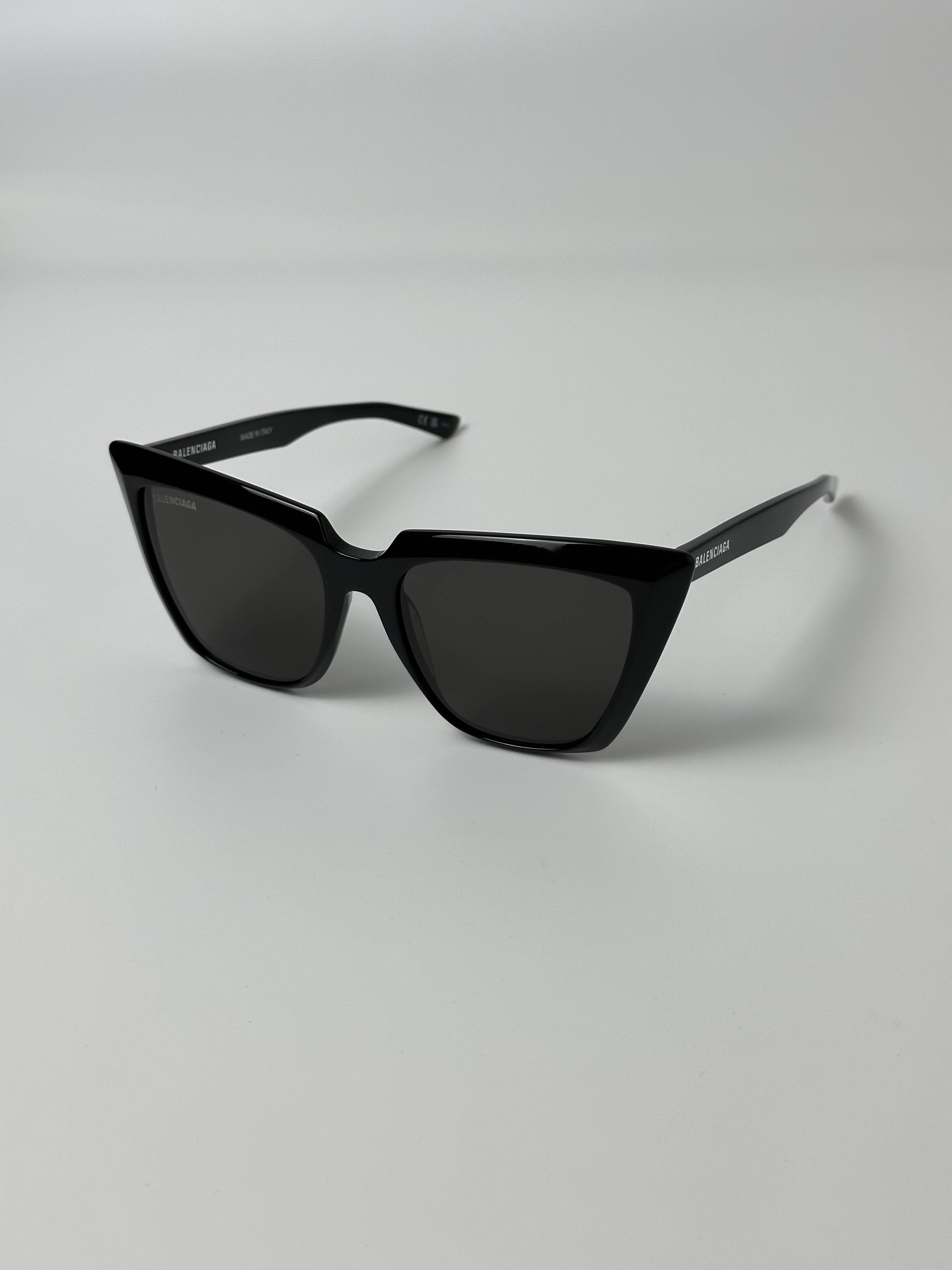 BRAND NEW BALENCIAGA BB0046S 001 Black/Grey Women Sunglasses - 2