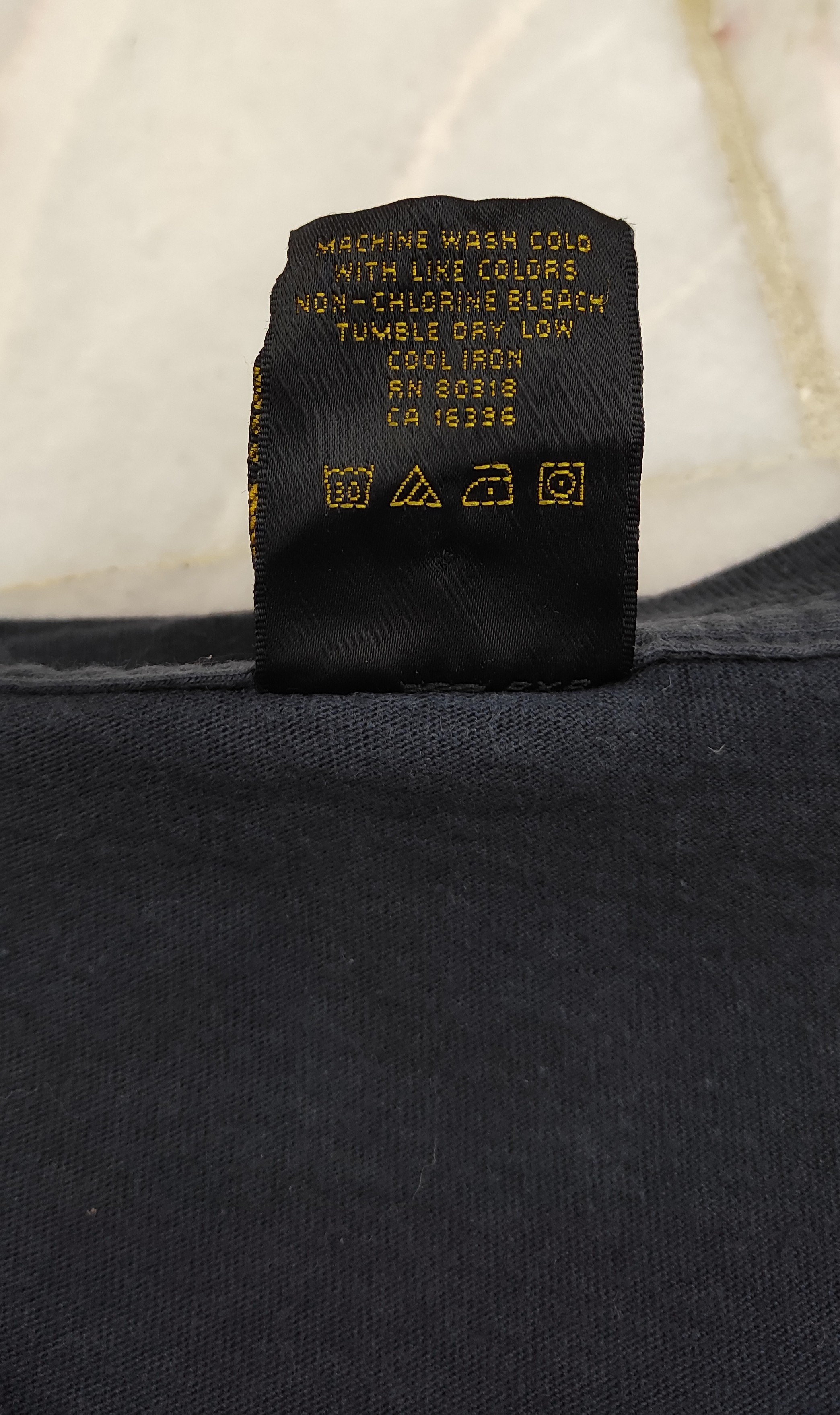Lucky Brand - Vintage 00's Lucky Brand 45 rpm classic big logos tee - 4