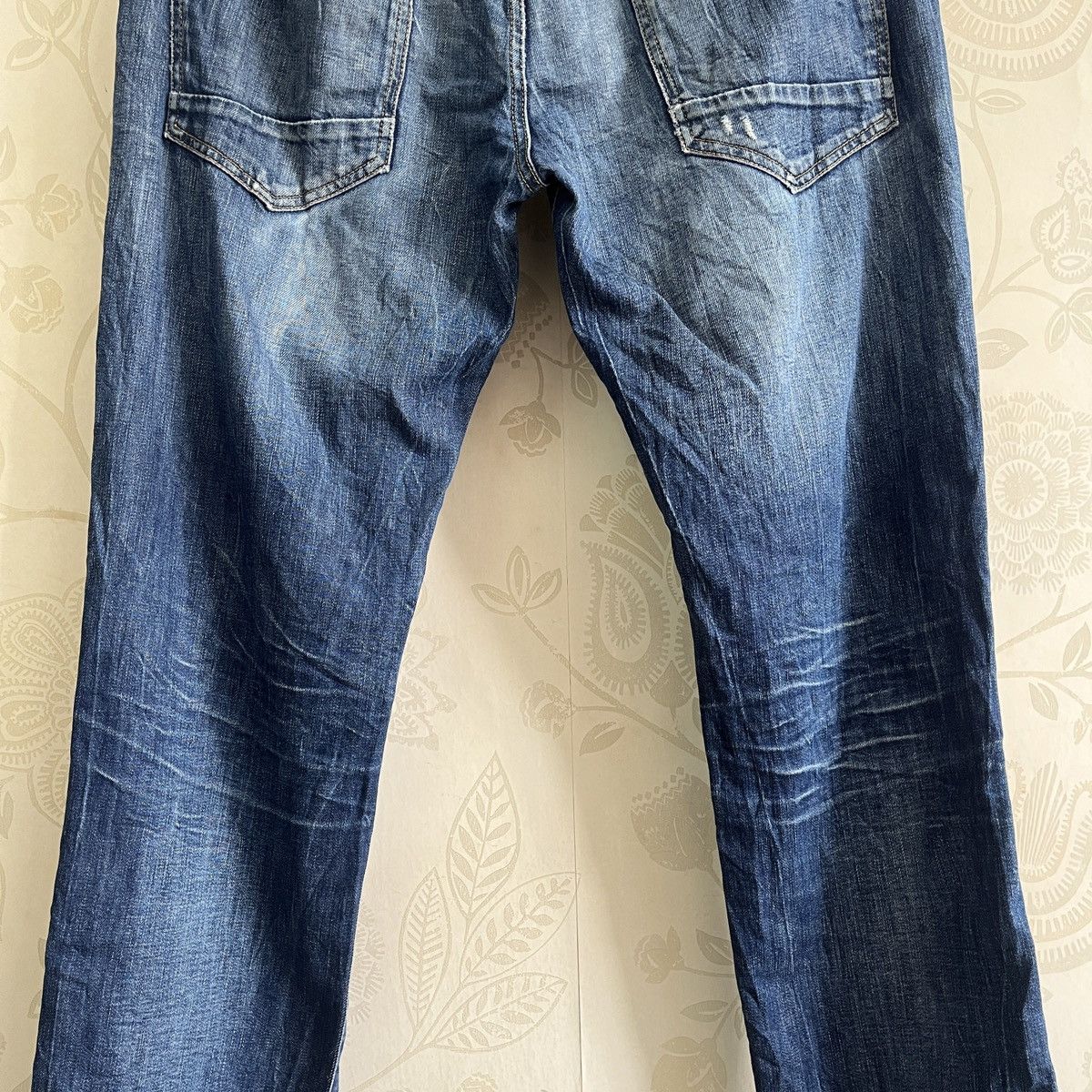 Vintage Stangata Italy Distressed Denim - 12