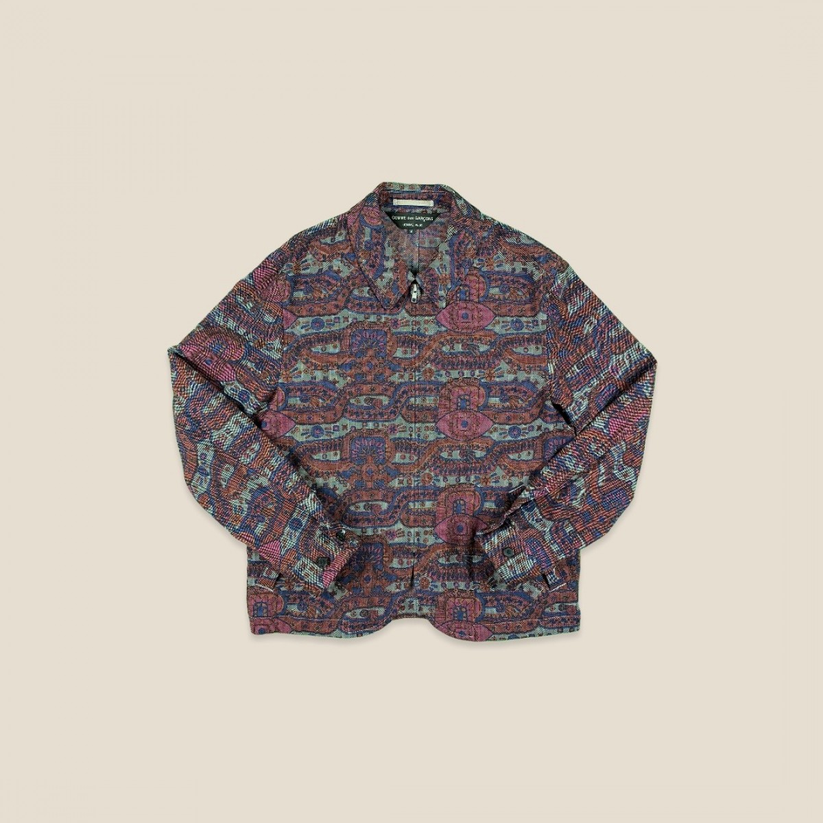 Comme des Garçons Homme Plus Psychadelic Wool Jacket - 1