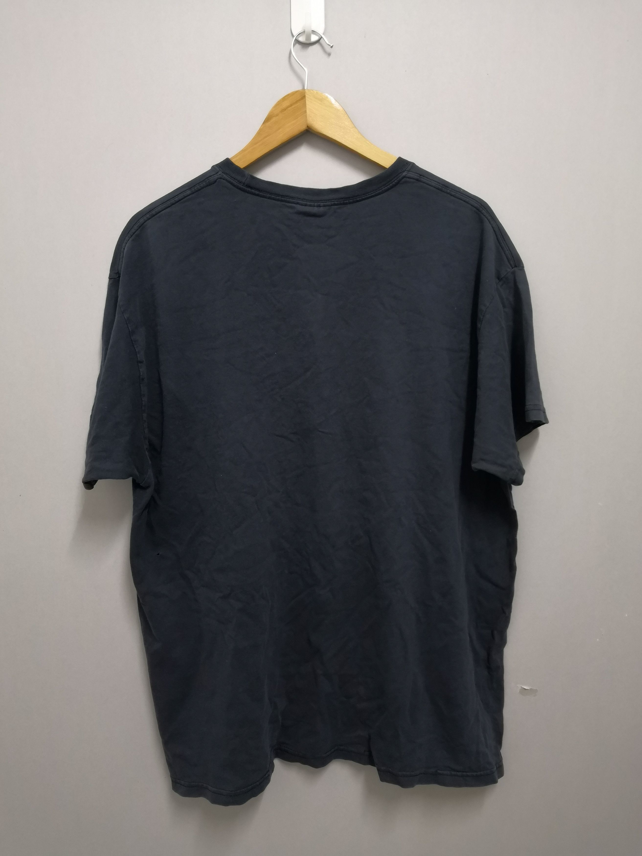Vintage Y2K Hanes Slipknot Faded Black T-Shirt - 2