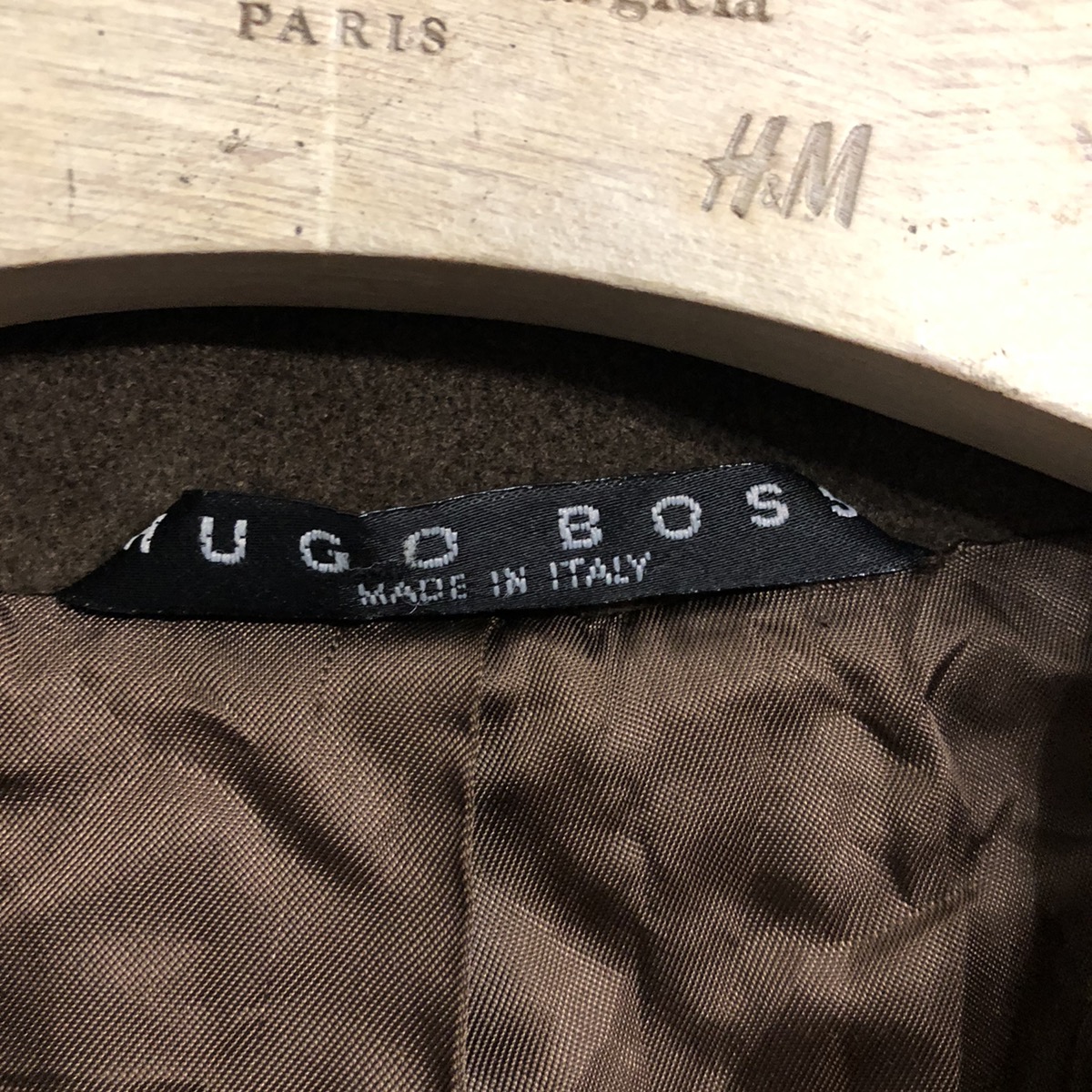 Hugo Boss - Hugo Boss oversized coat Virgin wool - 11