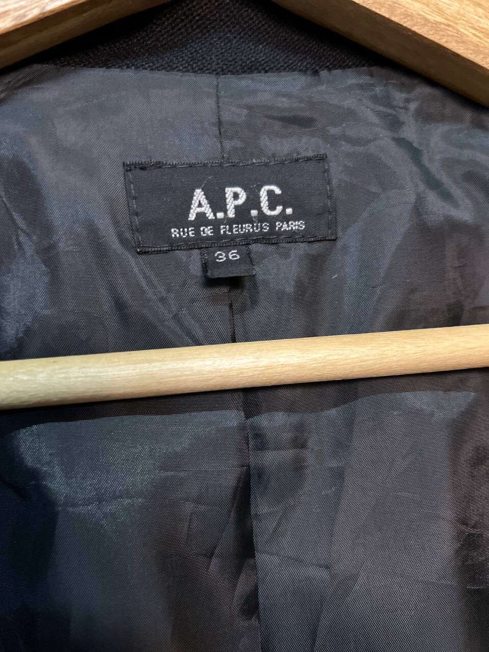 A.P.C LAINE WOOL COAT WOMENS MADE IN POLAND - 17