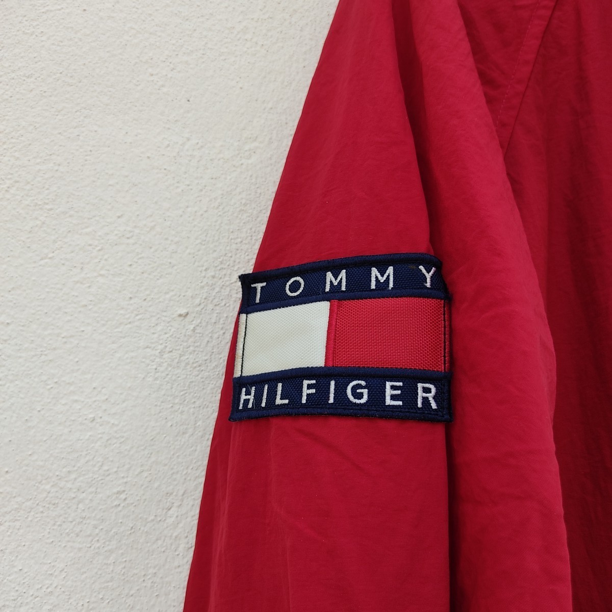 Tommy Hilfiger - Red Color Block Hoodie Jacket - 4