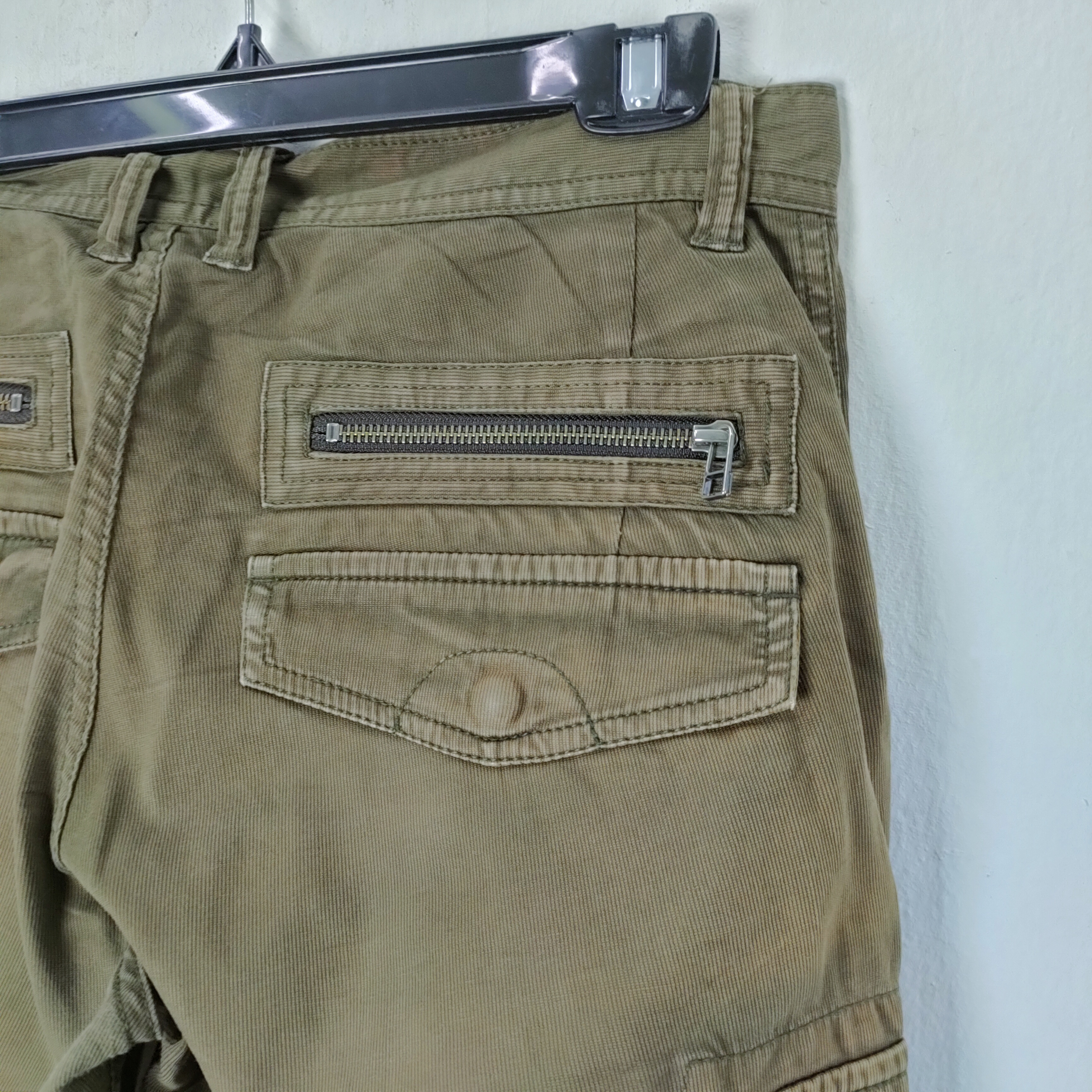 Designer - Rattle Trap thrashed Cargo Pants Multipocket Pants - 9