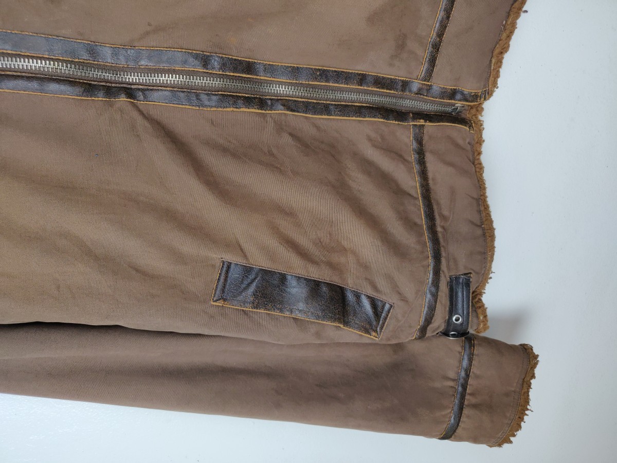 Designer - Soleil D'oR France Sherpa Shearling Winter Jacket - 7
