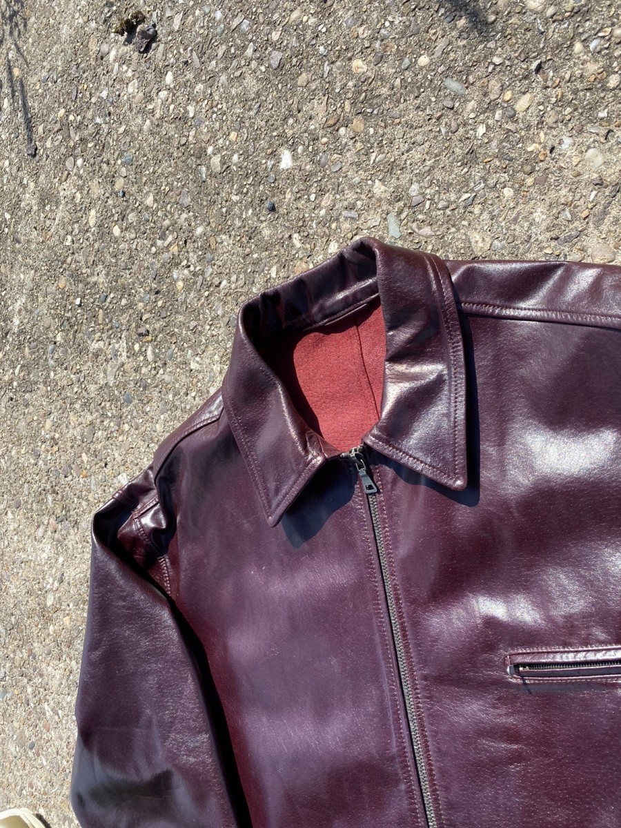 Jil sander leather blouse jacket - 2