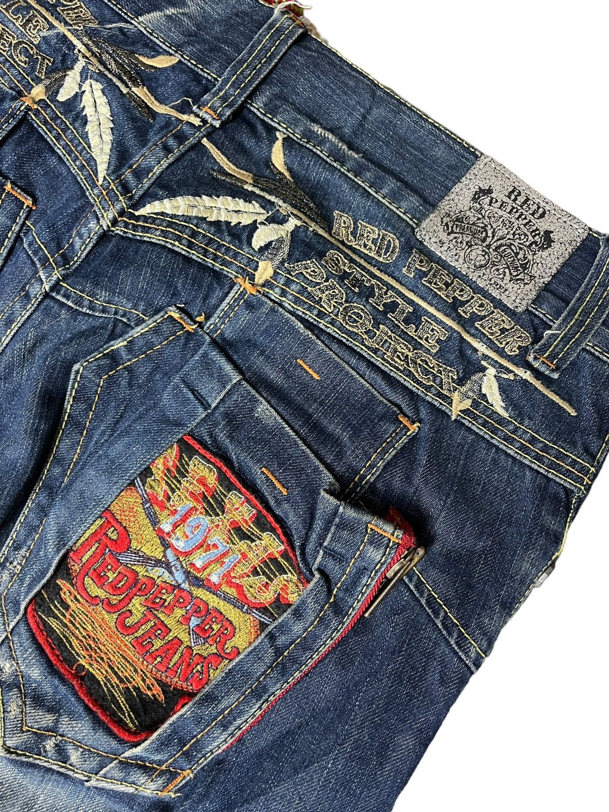 Vintage - ❗️RARE❗️Y2K Red Pepper & Denim Gold Label - 6