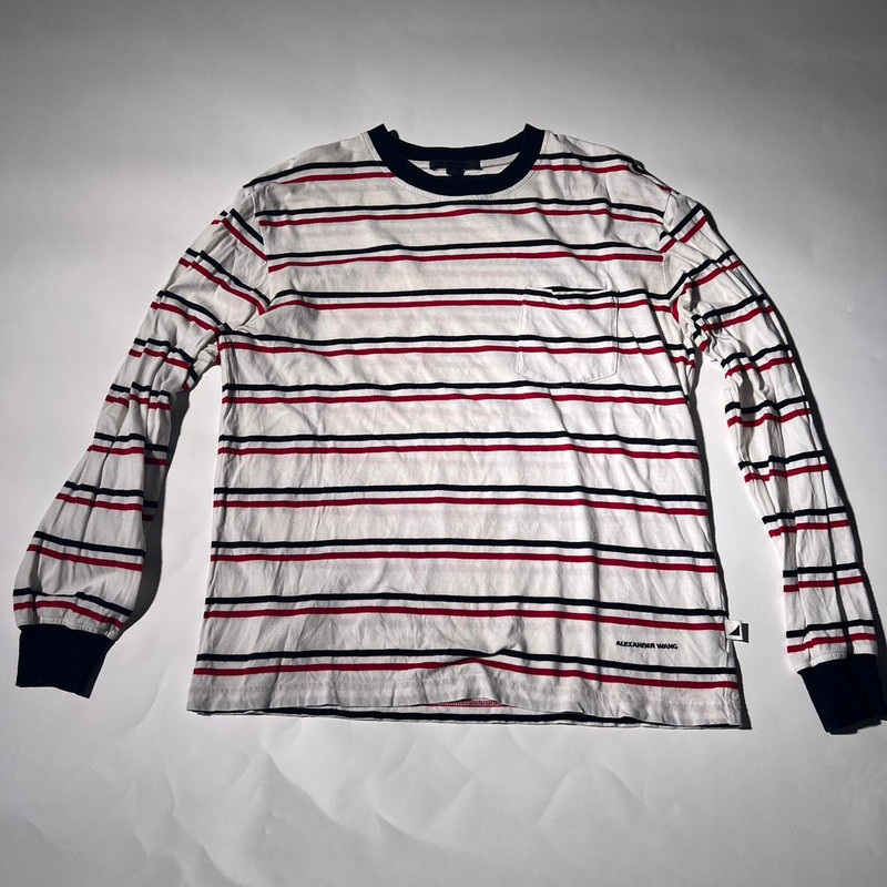 Alexander Wang Men's Red and Black Shirt - 1